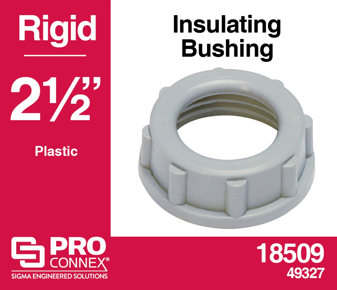 Sigma ProConnex 2-1/2-in Rigid / IMC Plastic Insulated Bushing