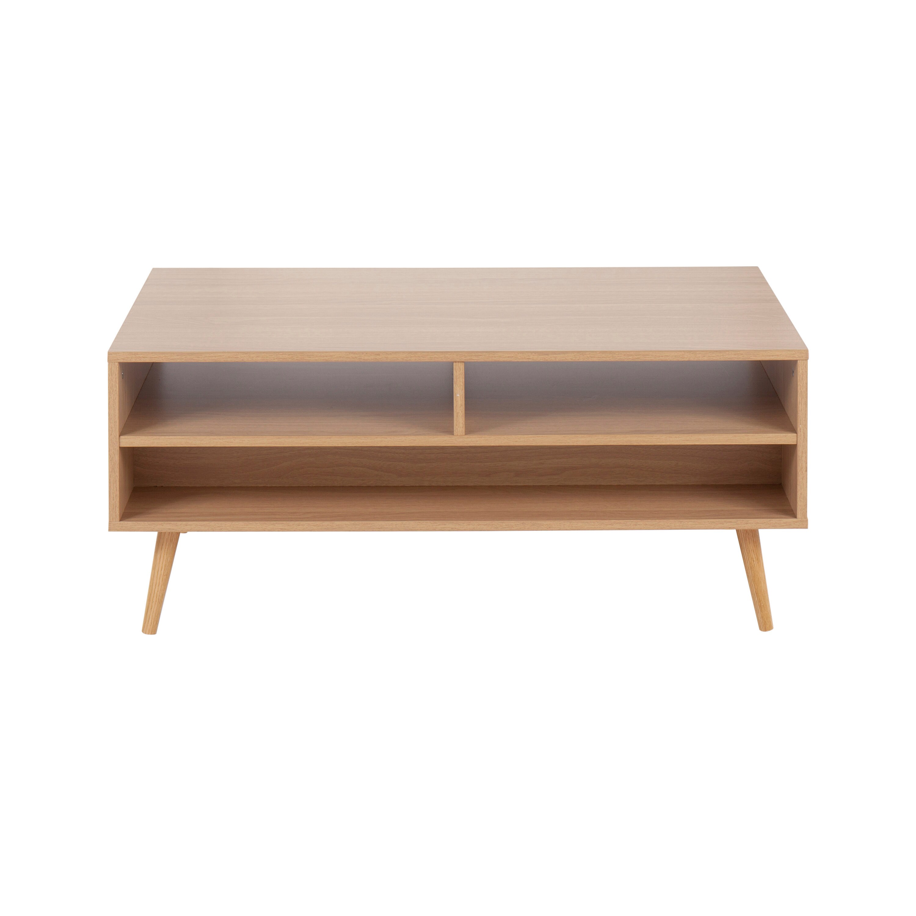 Roomfitters Mid Century Modern Coffee Table Low Profile Center Table ...