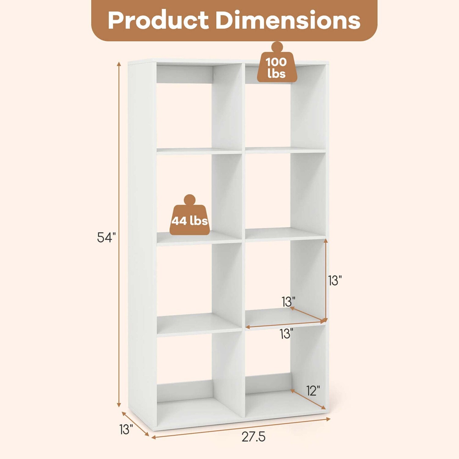Costway CSHY004694 bookcases - View #3