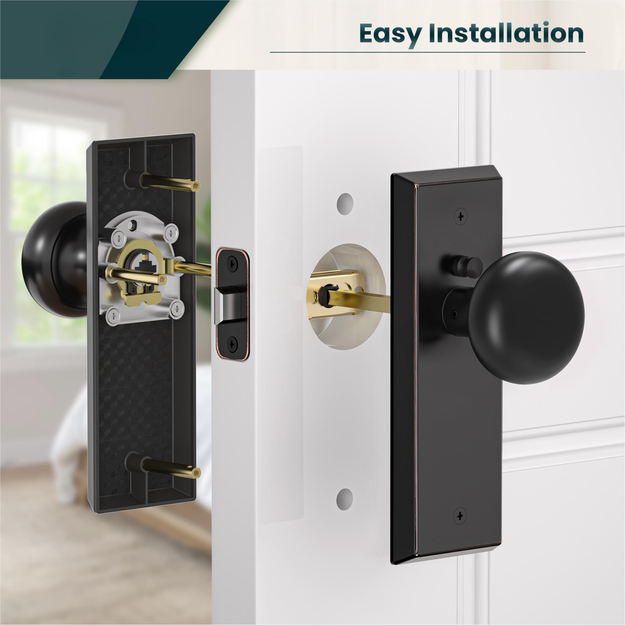 Senyhardware JSMG-ORB-YS Door-Knobs - View #3