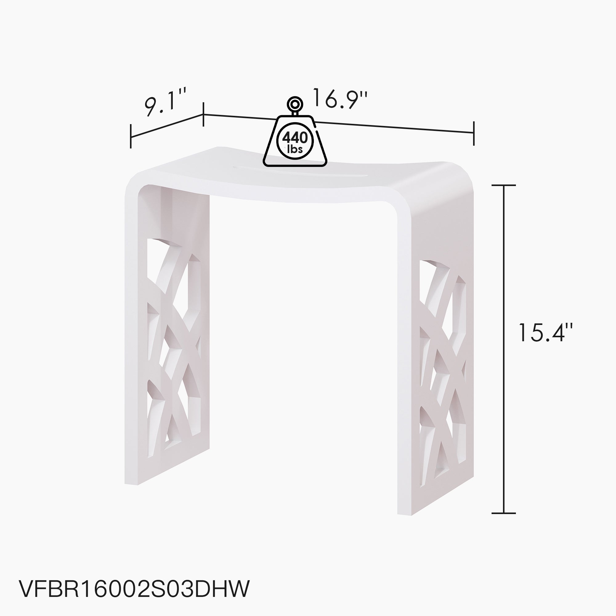 Boyel Living BLBR16002DH03SW Bath-Safety-Seats-Benches - View #2