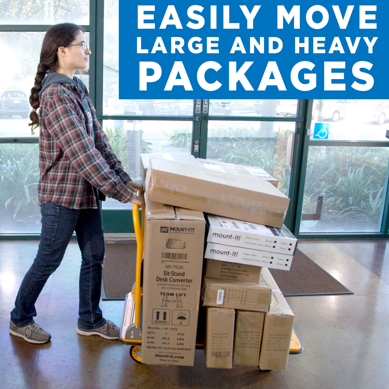 Mount-It! MI-920 Hand-Truck-Dollies - View #2