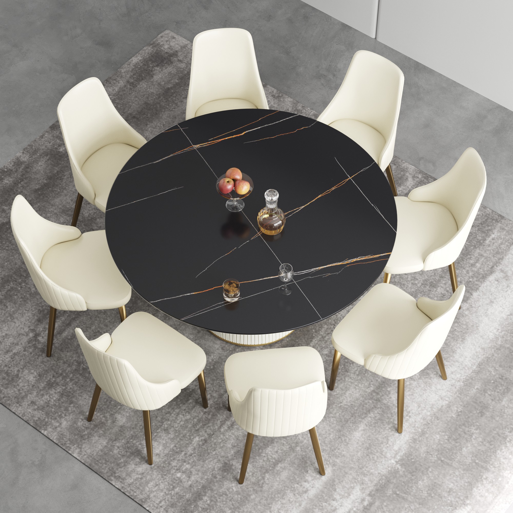BuotiqHom DH-AT-150B-5W Dining-Tables - View #2