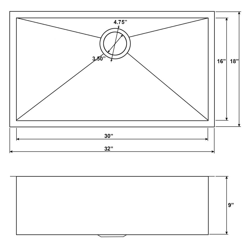 AKDY KS0348 Kitchen-Sinks - View #6