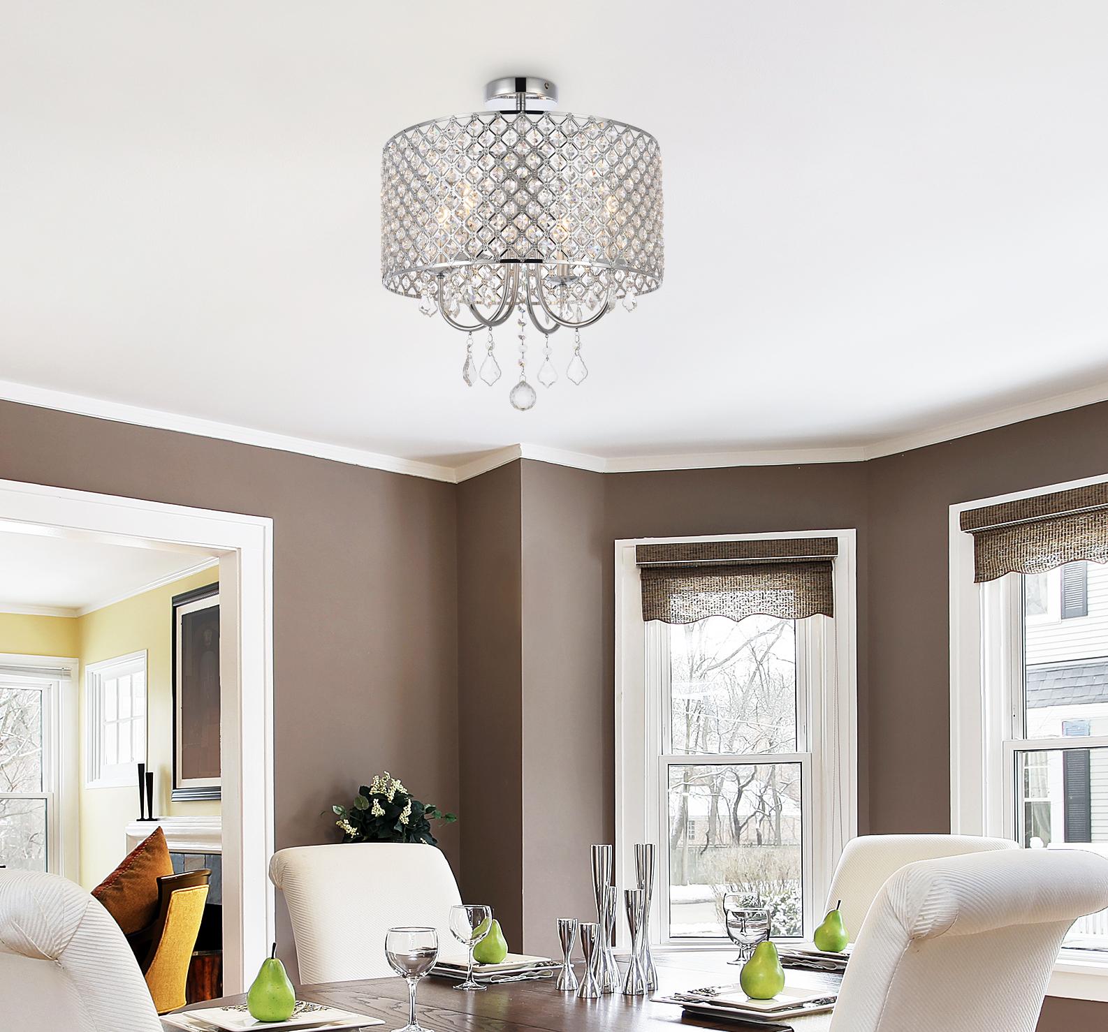 Elegant Decor HFDL2130F17C flushmounts - View #2