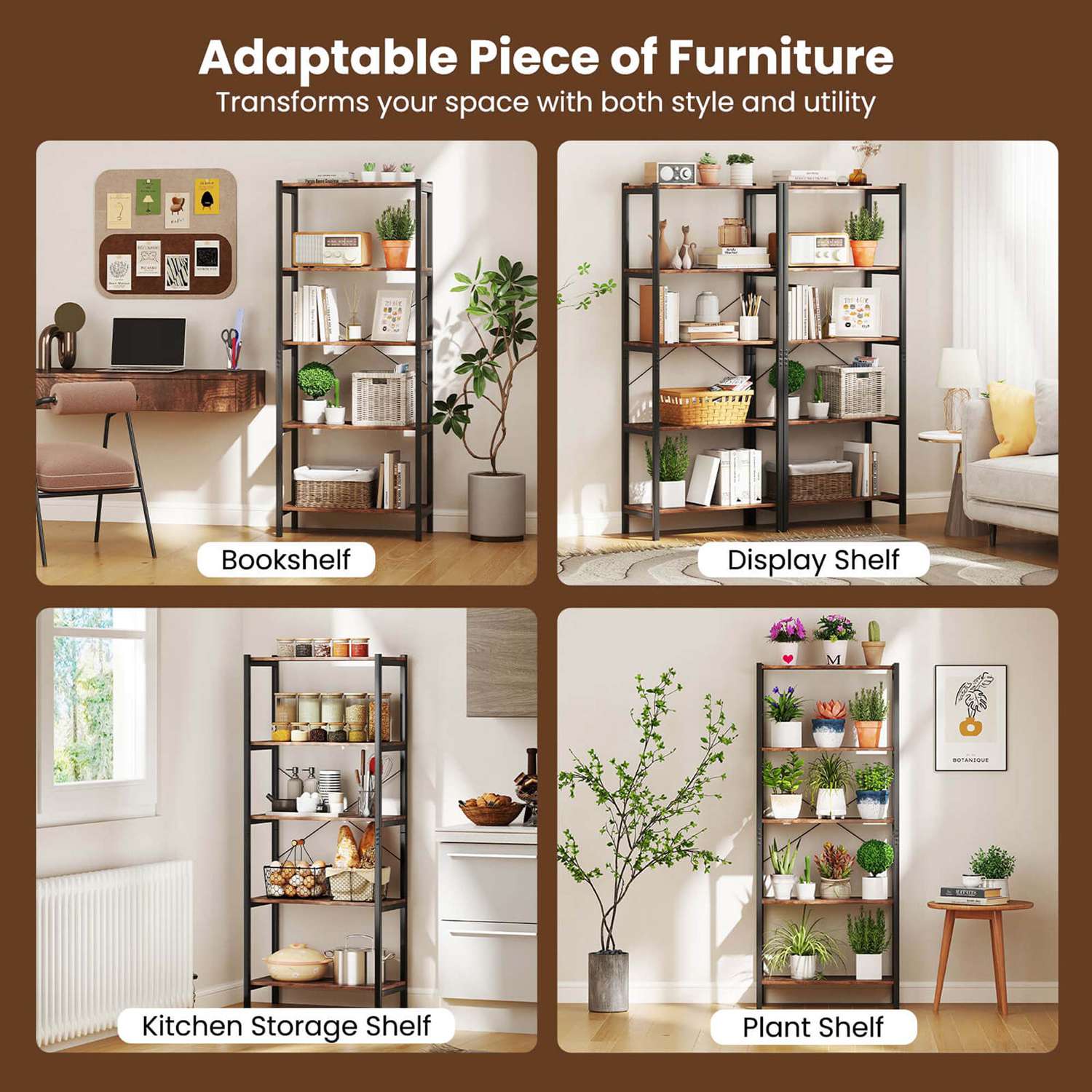 Costway CSHY003839 bookcases - View #8