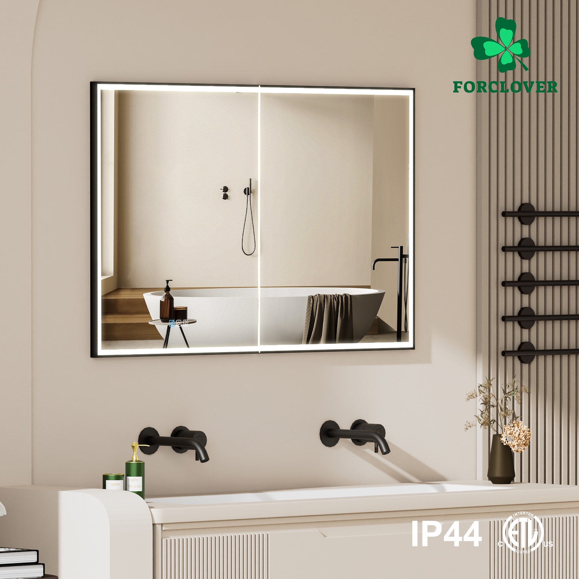 Forclover MF03ZC-BK4830 Bathroom-Medicine-Cabinets - View #16