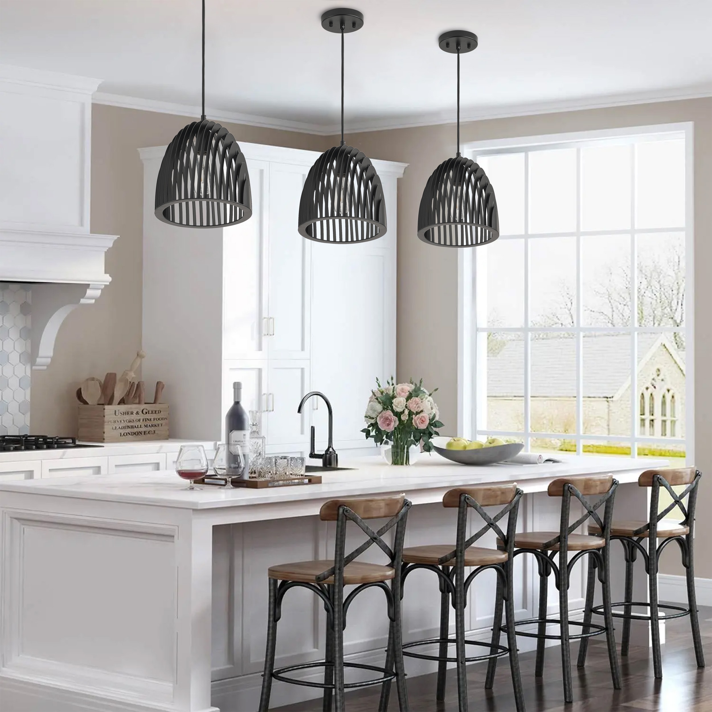 Aiwen AD-2007-BLACK Pendant-Lights - View #4