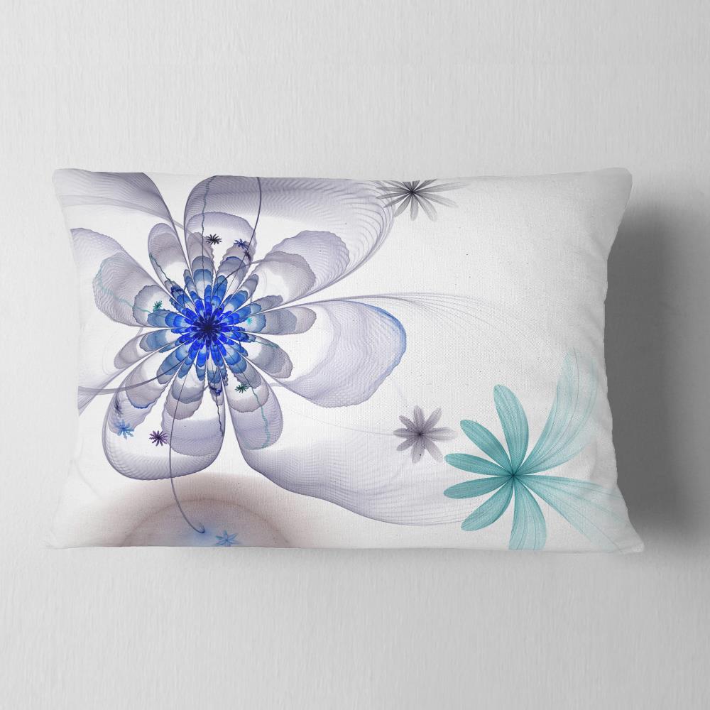 Designart CU12012-12-20 12-in x 20-in Black Indoor Decorative Pillow
