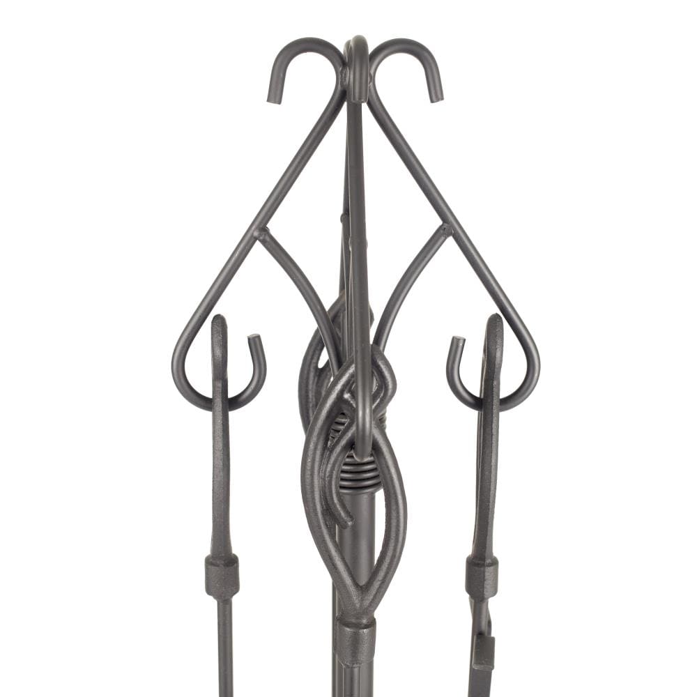 Pleasant Hearth 5-Piece Steel Fireplace Tool Set in the Fireplace Tools ...