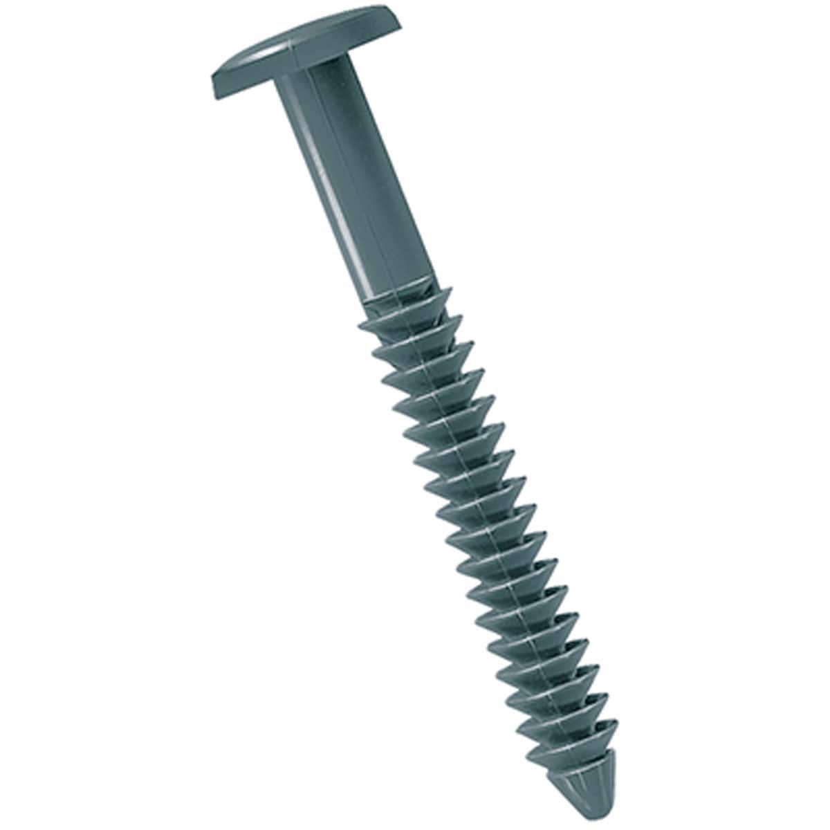 Ekena Millwork LVSL0008WB 8 -Pack Fasteners for Exterior Shutters