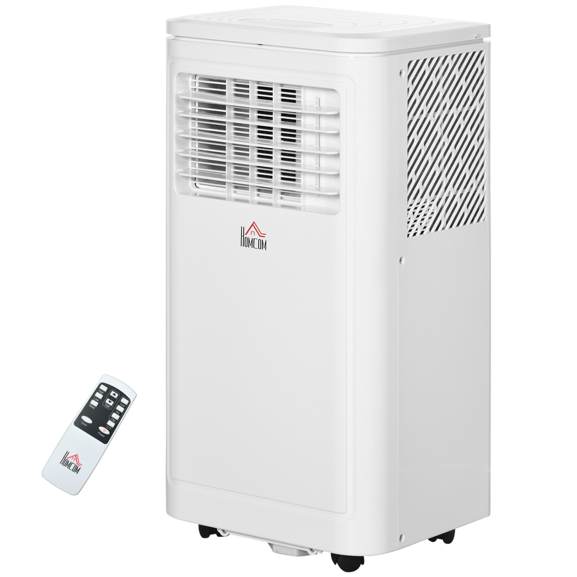 Siavonce XH73985 110-Volt White Vented Portable Air Conditioner Remote Control Included 344-sq ft -Cooling