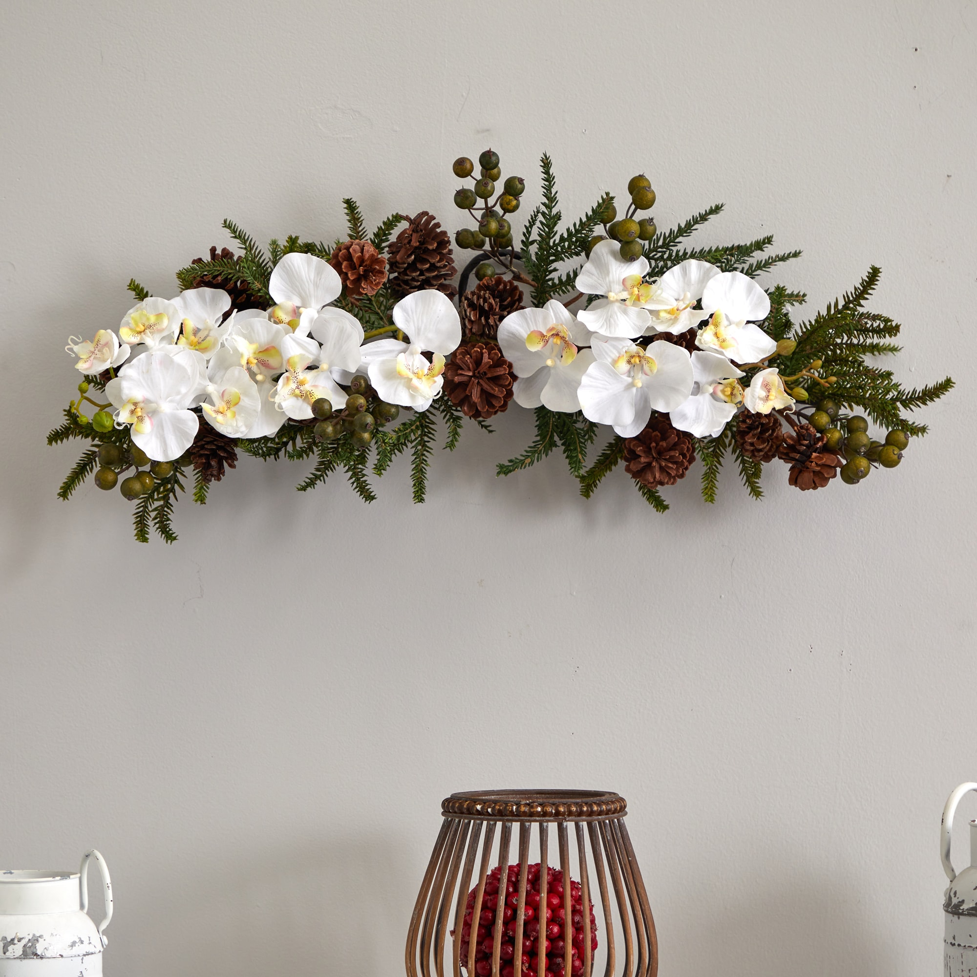 Nearly Natural 4946 Artificial-Christmas-Wreaths - View #4