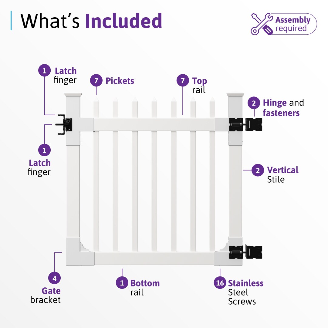 WamBam Fence BL19102 Vinyl-Fence-Panels - View #5