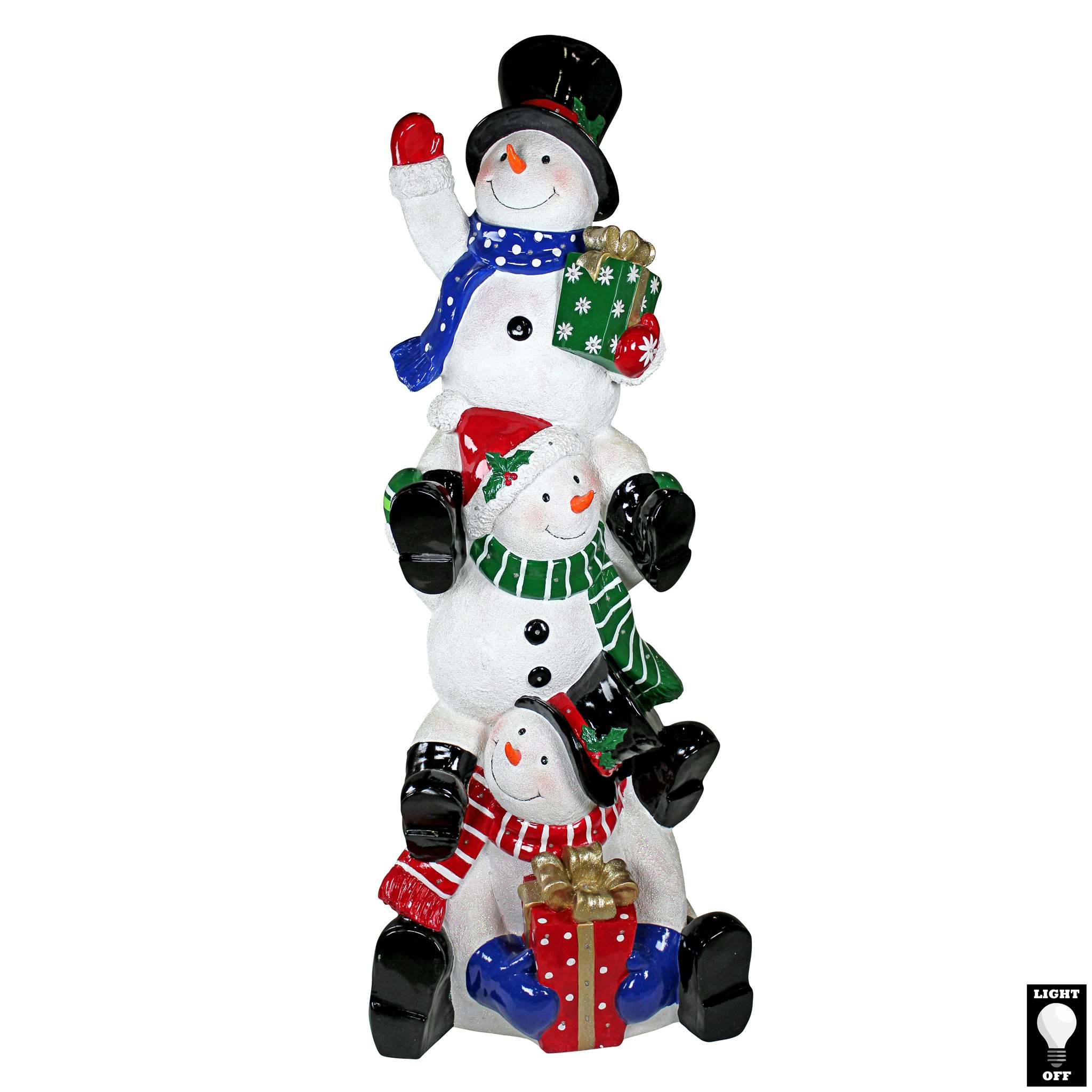 Design Toscano 61.5-in Lighted Snowman Electrical Outlet Christmas ...