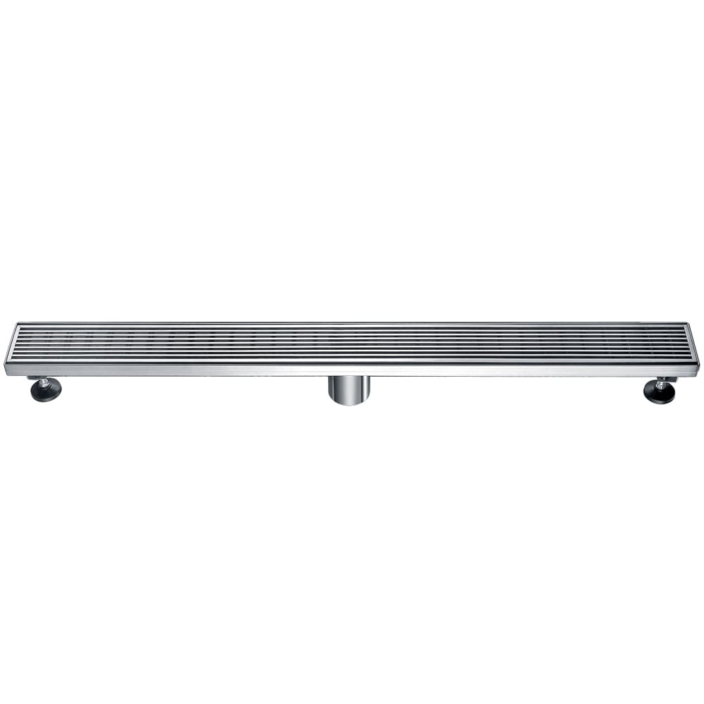 ALFI ABLD32D 3-in x 32-in Brushed Stainless Steel Linear shower drain