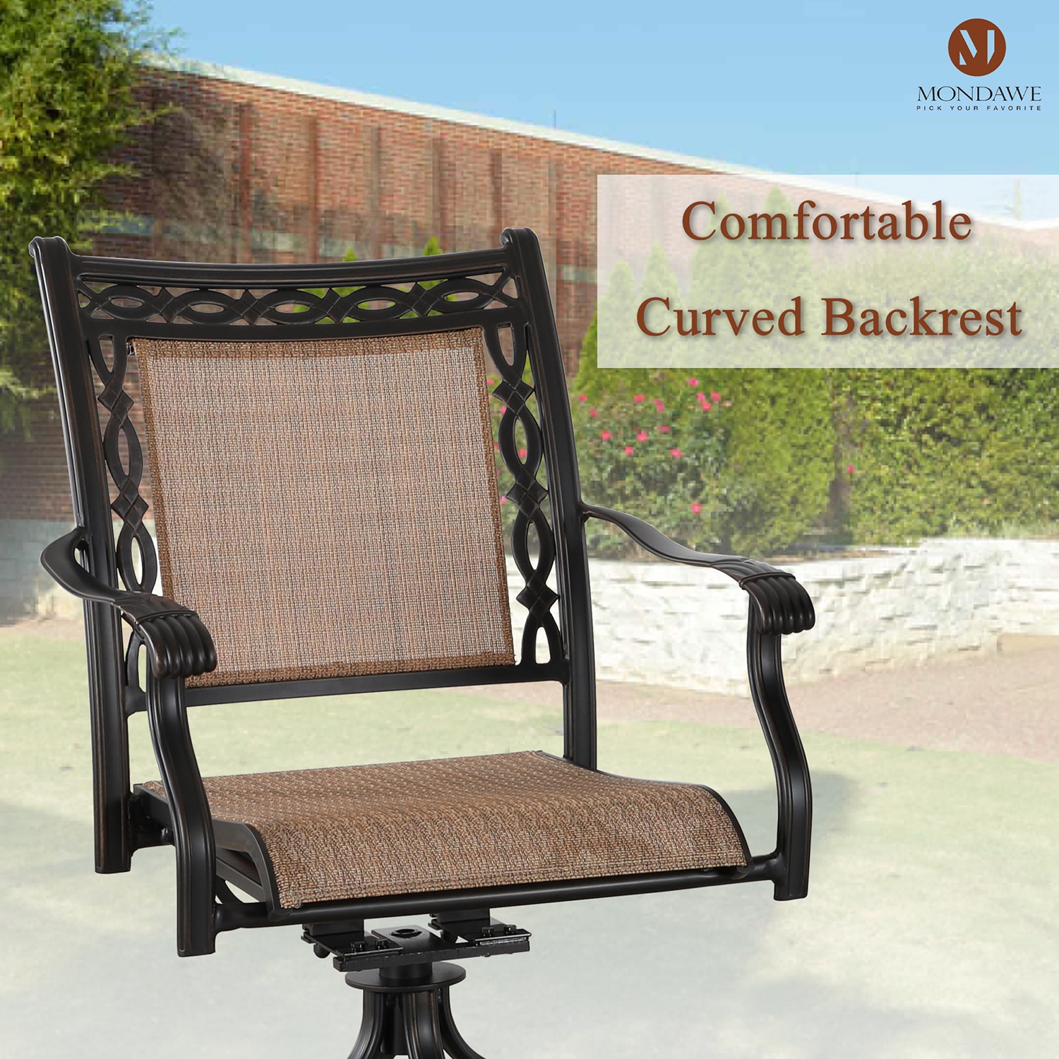 Mondawe 21OD14107BK-1-3 Patio-Chairs - View #4