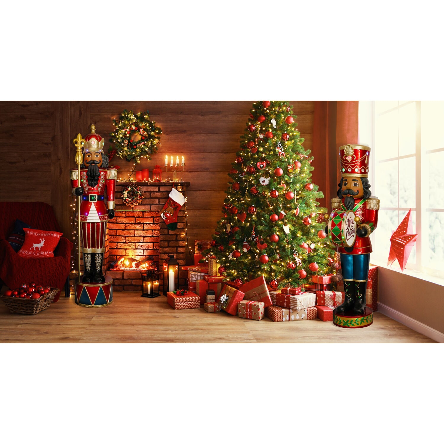Fraser Hill Farm FFRS060-NC5-RDAA Table-Christmas-Decorations - View #3