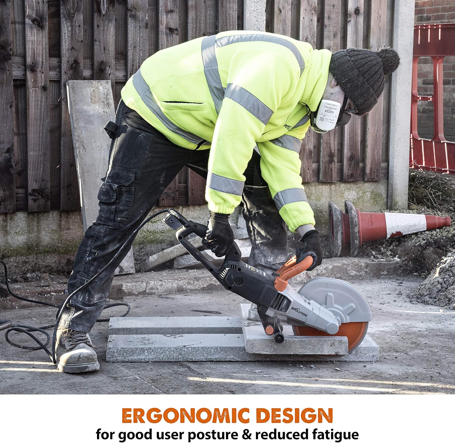 Evolution R255DCT Masonry-Saws - View #2