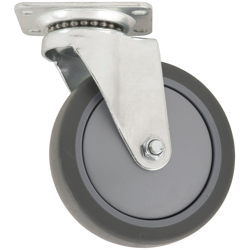 Shepherd Hardware 2-in Steel Swivel Caster - 110 lbs Load Capacity - Plate  Mounted - Heat, Oil, and Chemical Resistant in the Casters department at