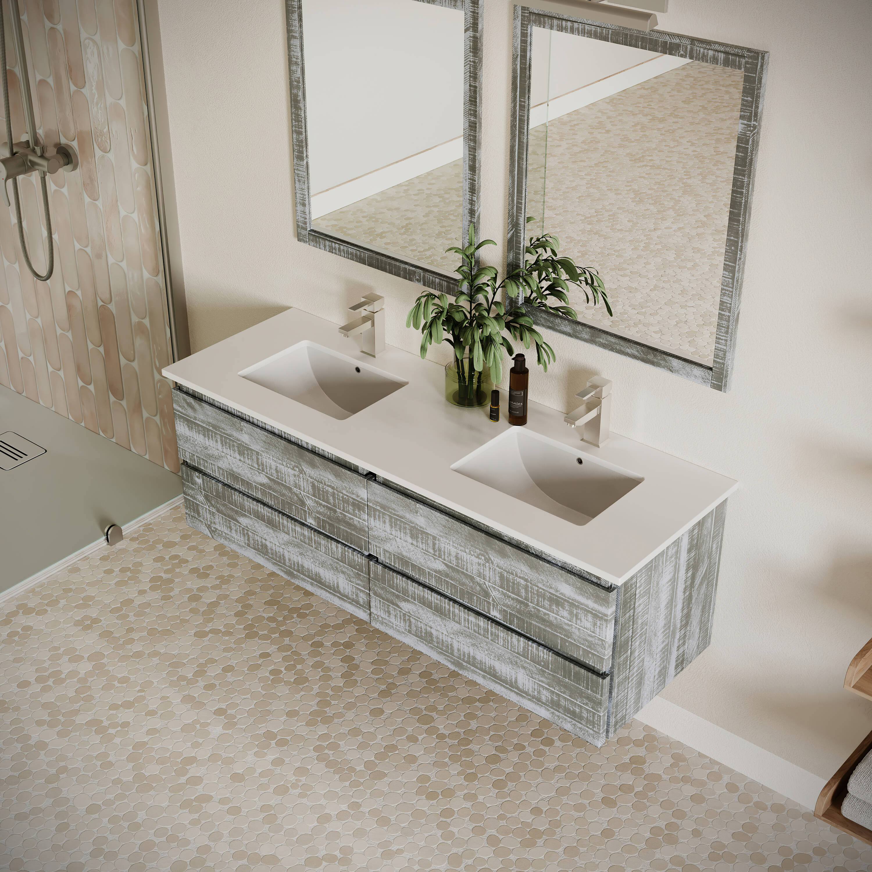 Fresca FCB31-3030ASH-CWH-U Bath-Vanity-Combo - View #5
