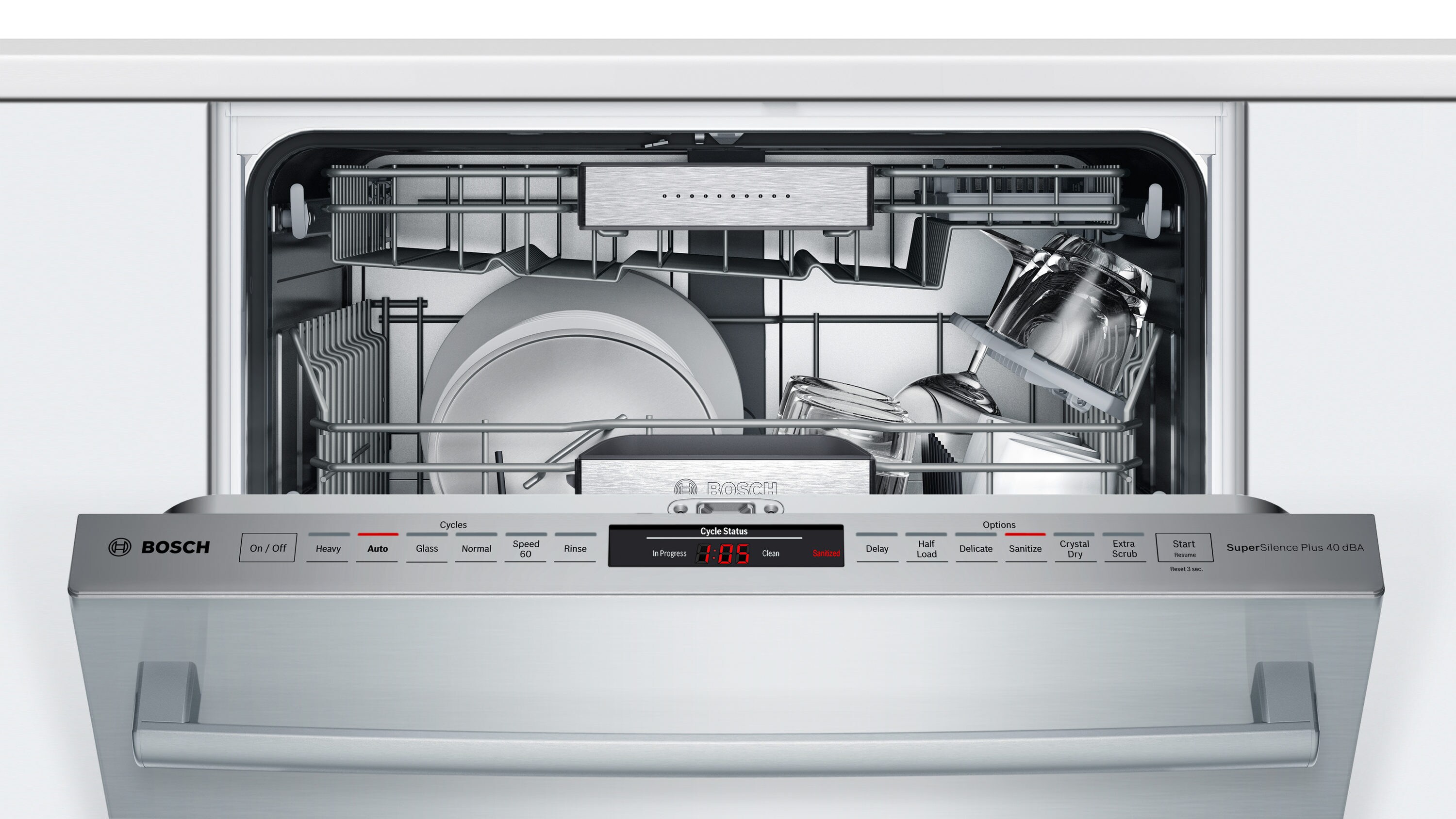 Bosch Benchmark Series Top Control 24 in Built In Dishwasher