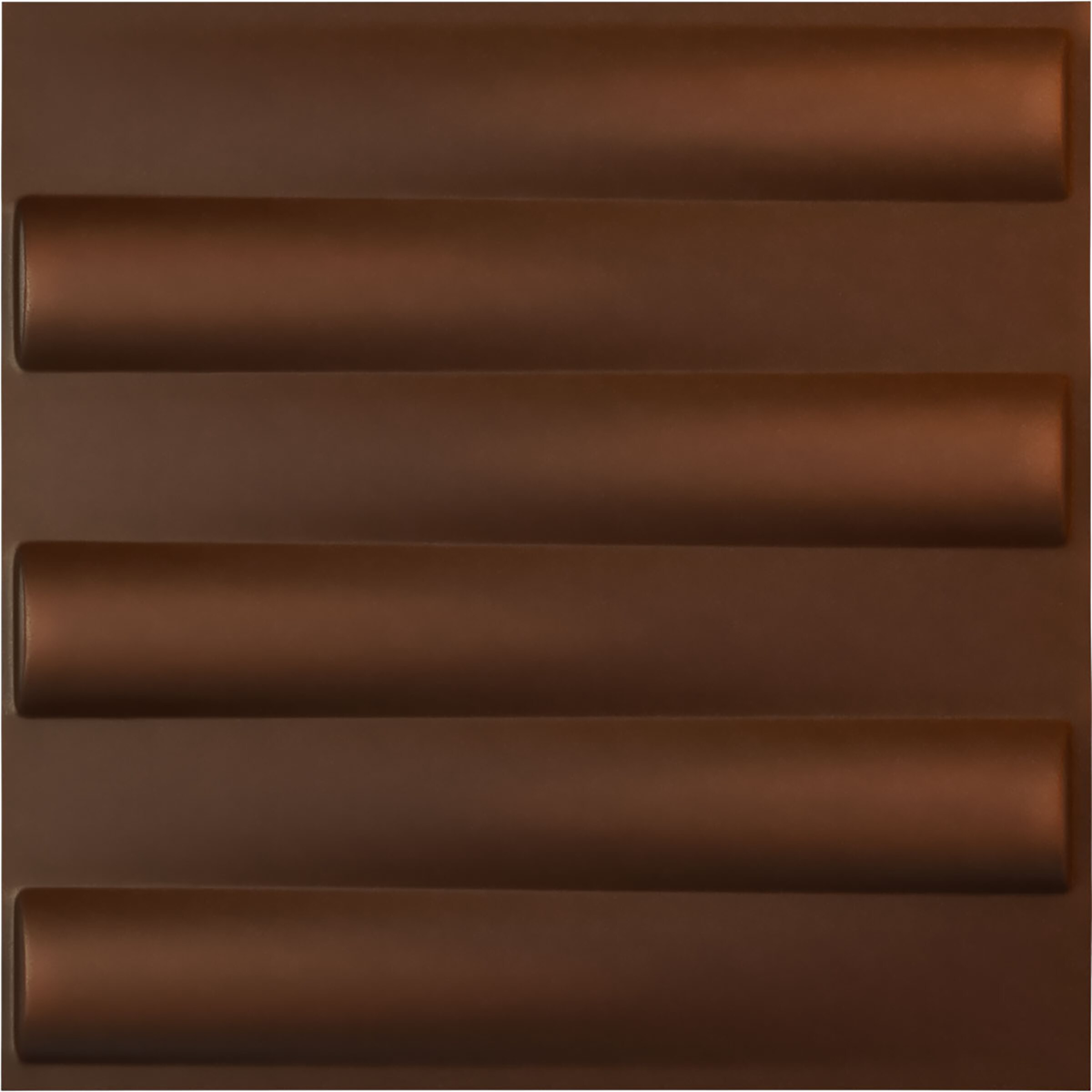 Ekena Millwork WP20X20NADRU 19-5/8-in x 19-5/8-in Embossed Paintable/Stainable Red PVC Wall Panel (