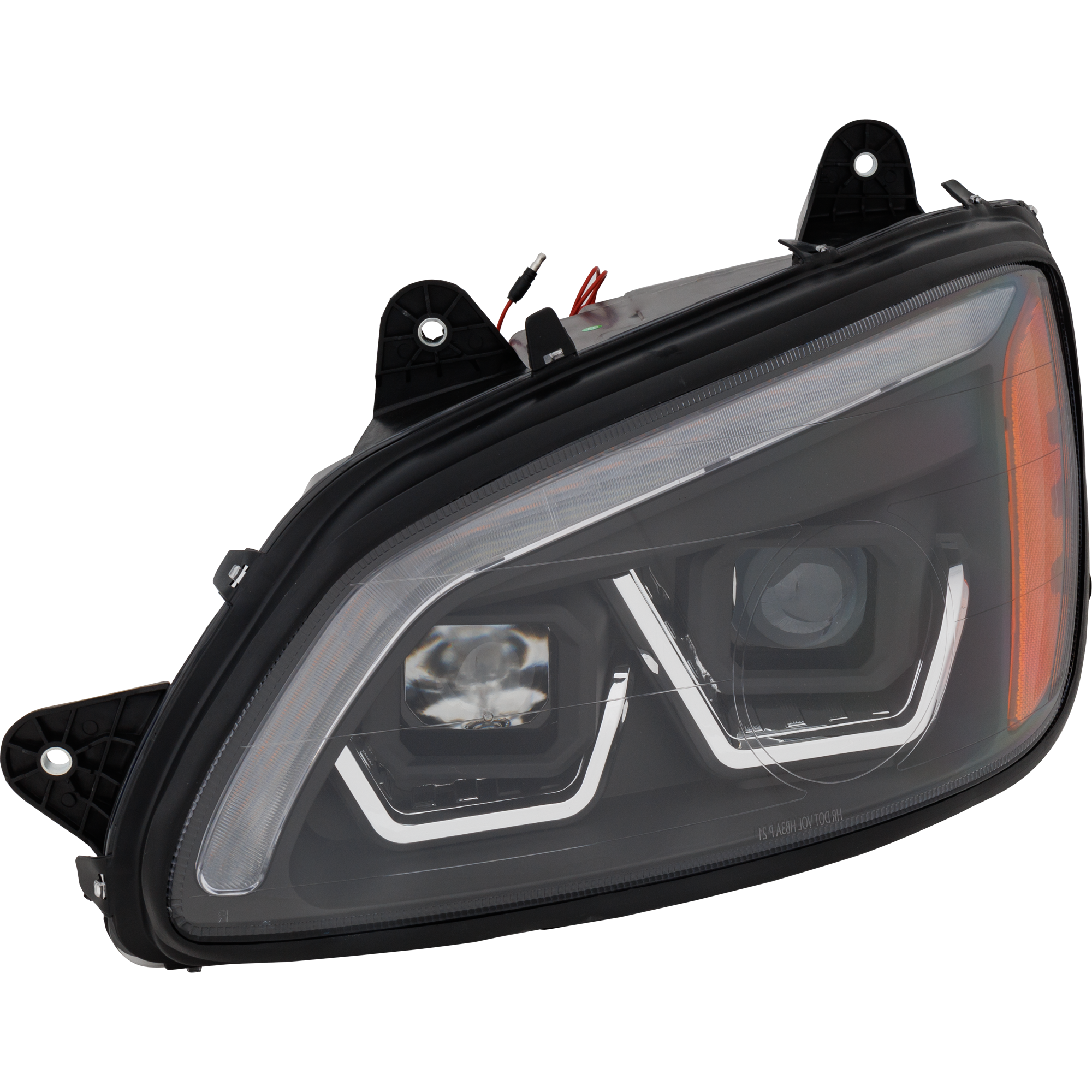 Garage-Pro GPRK10010076-HDA Driver Side Headlight For Kenworth T660 Base 2008-2016 Halogen with Bulb(s) Replaces# P541059100