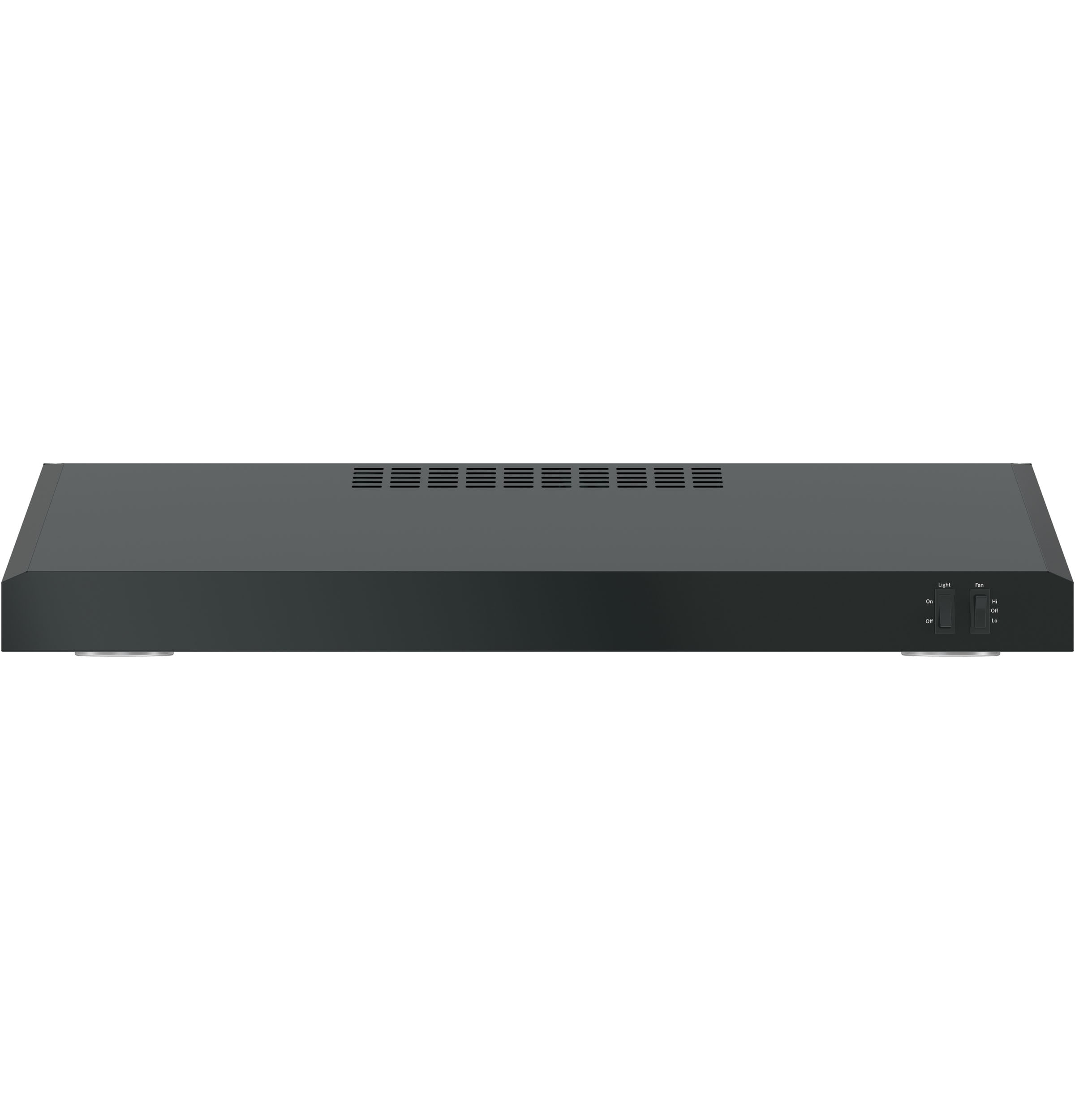 GE JVX5305DJBB 30 inch Ducted 270-CFM Black Under Cabinet Range Hood