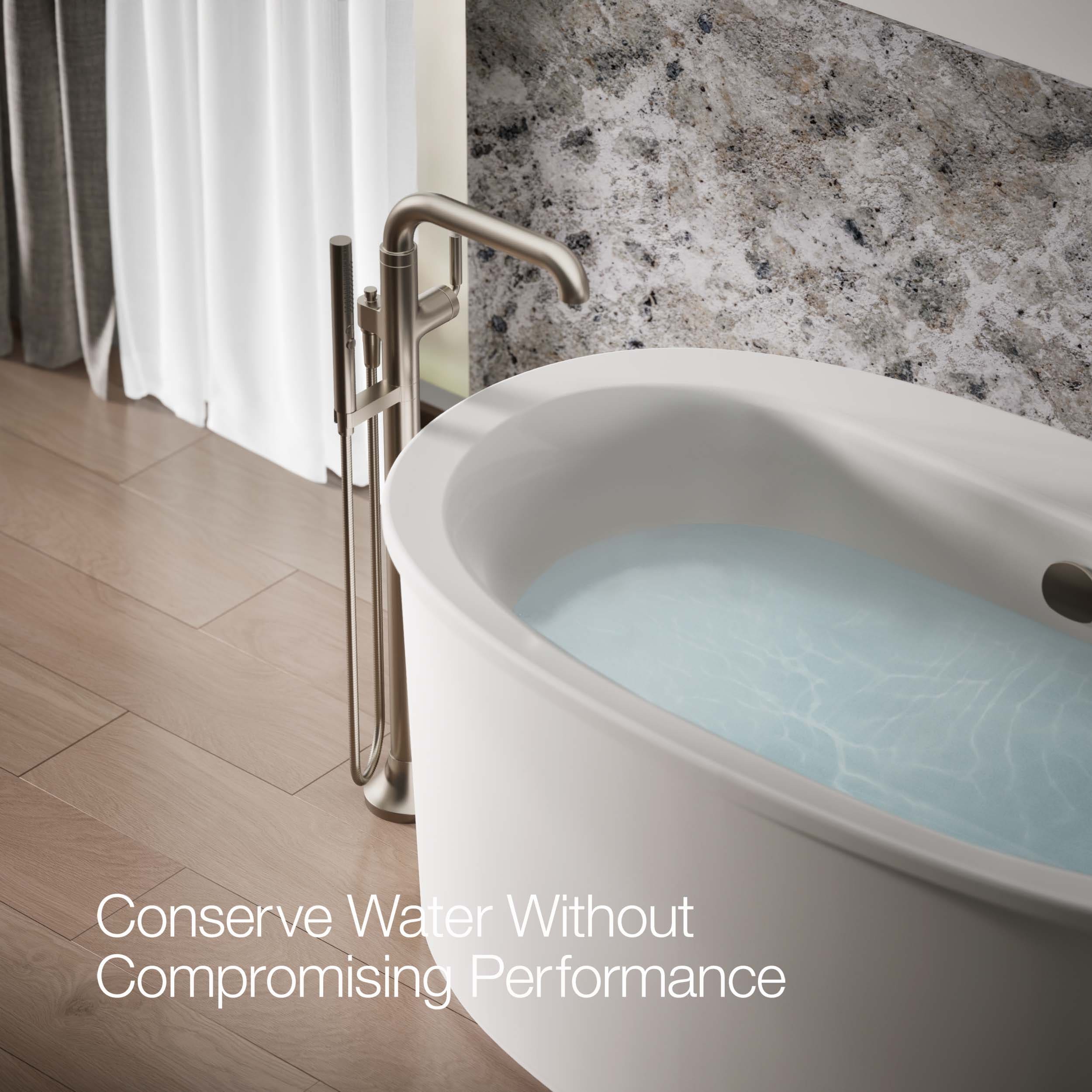 KOHLER T27424-4-BN Roman-Tub-Faucets - View #8