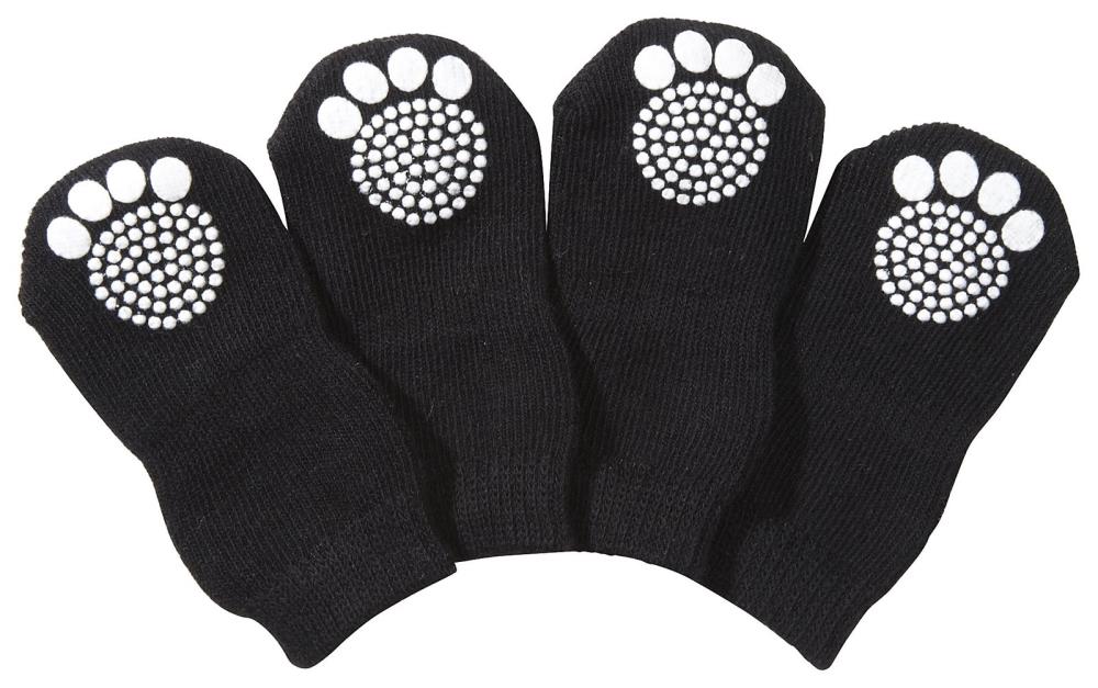Pet Life Unisex Pet Socks with Rubberized Soles - Medium Size - 100% ...