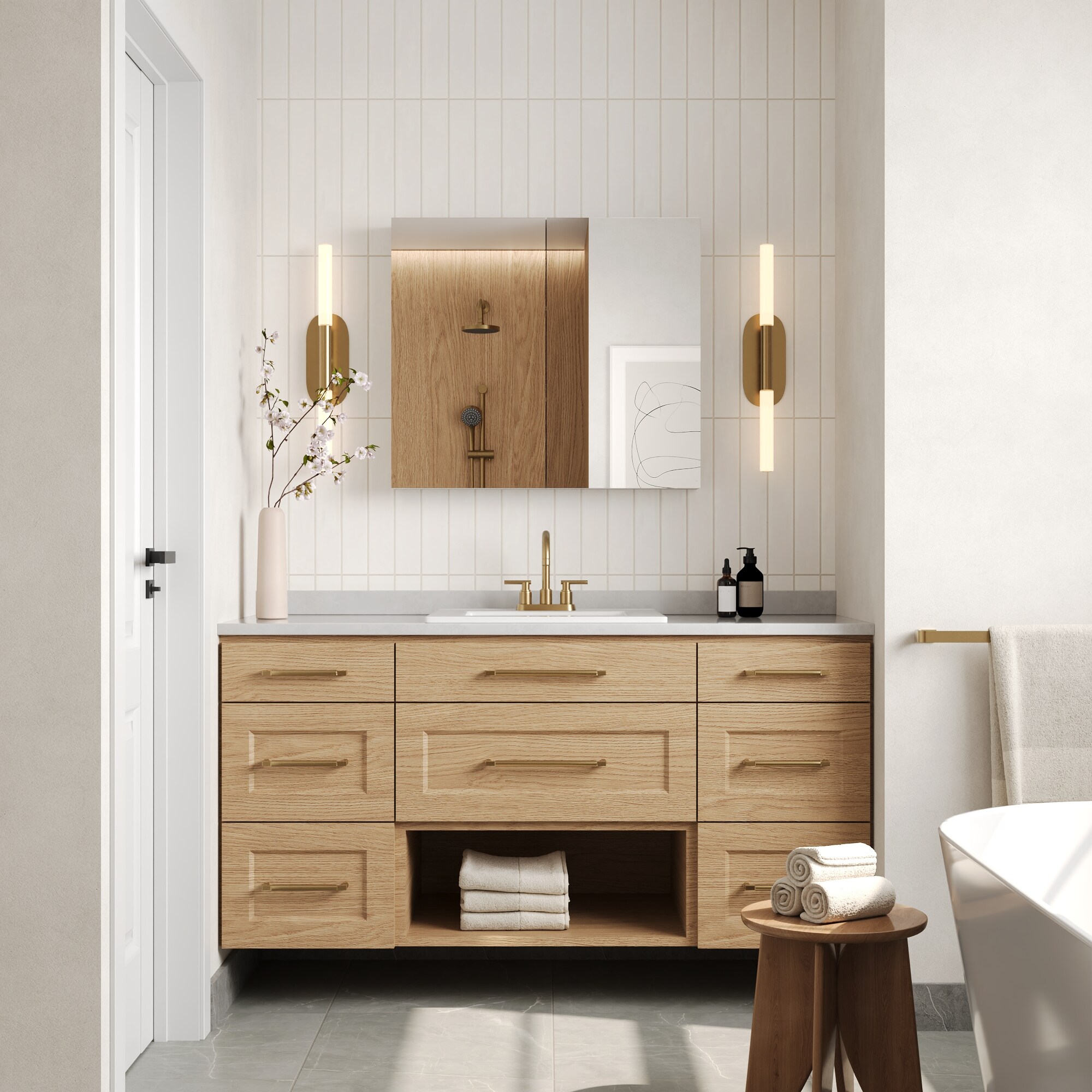 DeerValley DV-1MC0363 Bathroom-Medicine-Cabinets - View #14