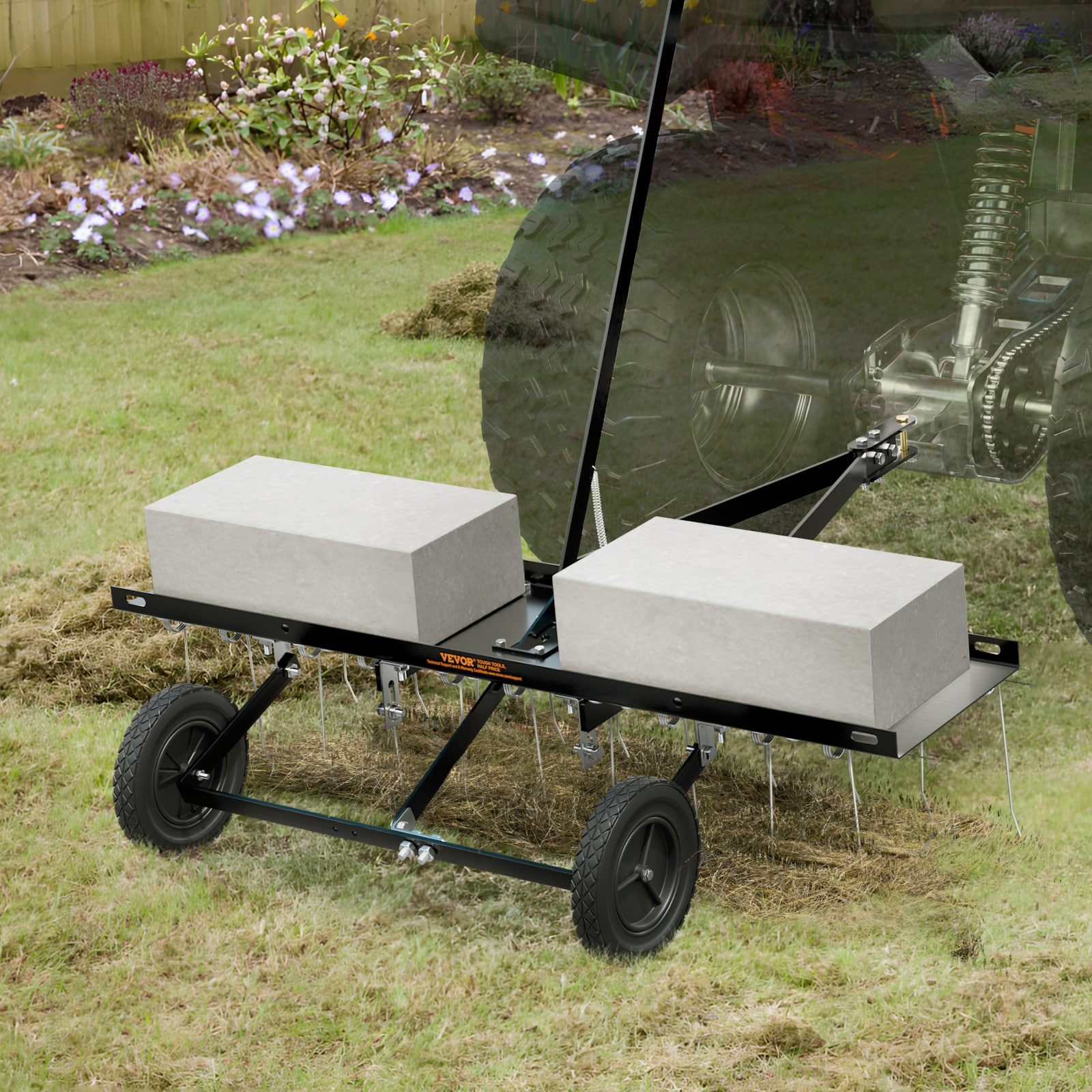 VEVOR QXSCJDHC40QYY2E4BV0 Lawn-Mower-Spindles - View #2