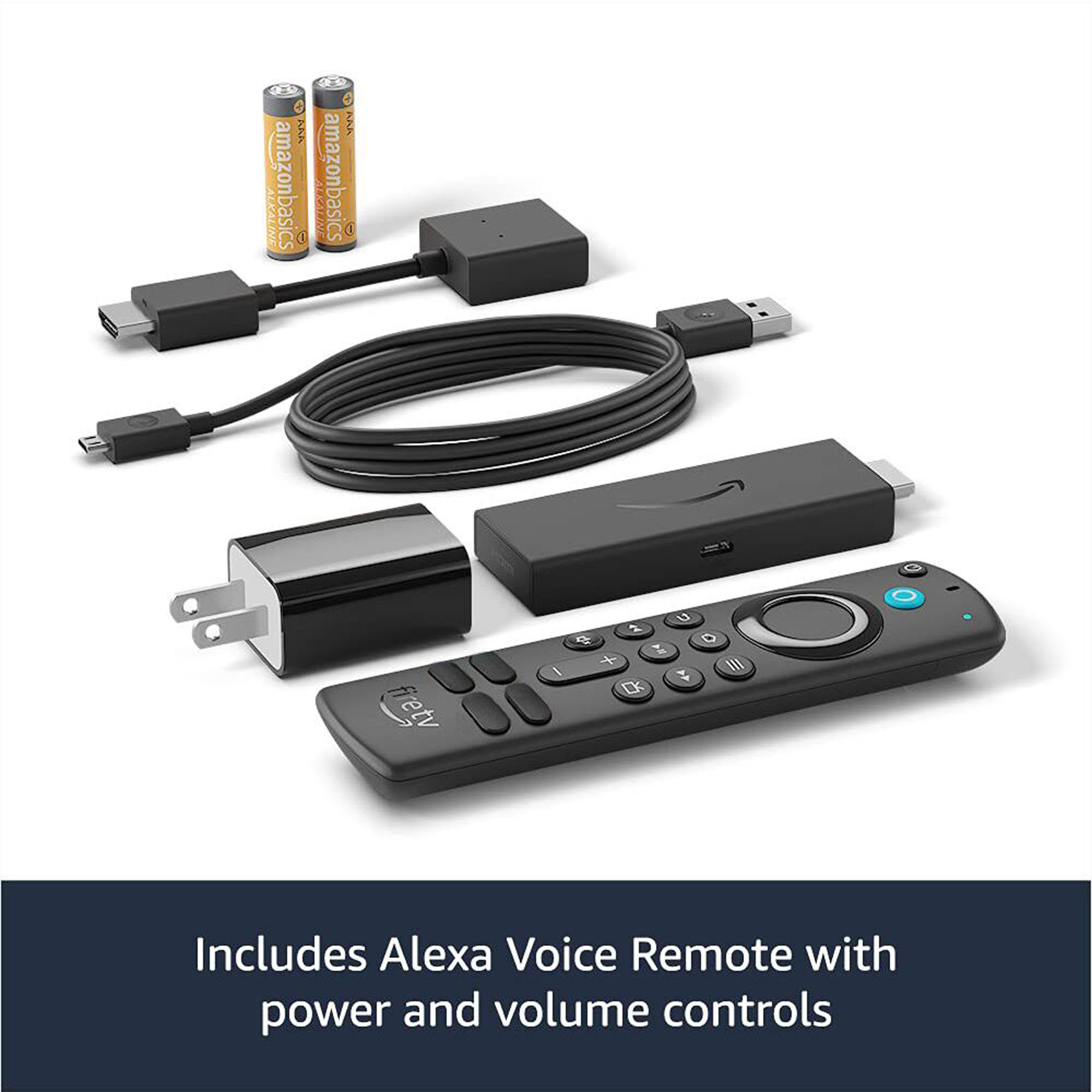 Fire TV Stick 4K with Alexa Voice Remote, Black