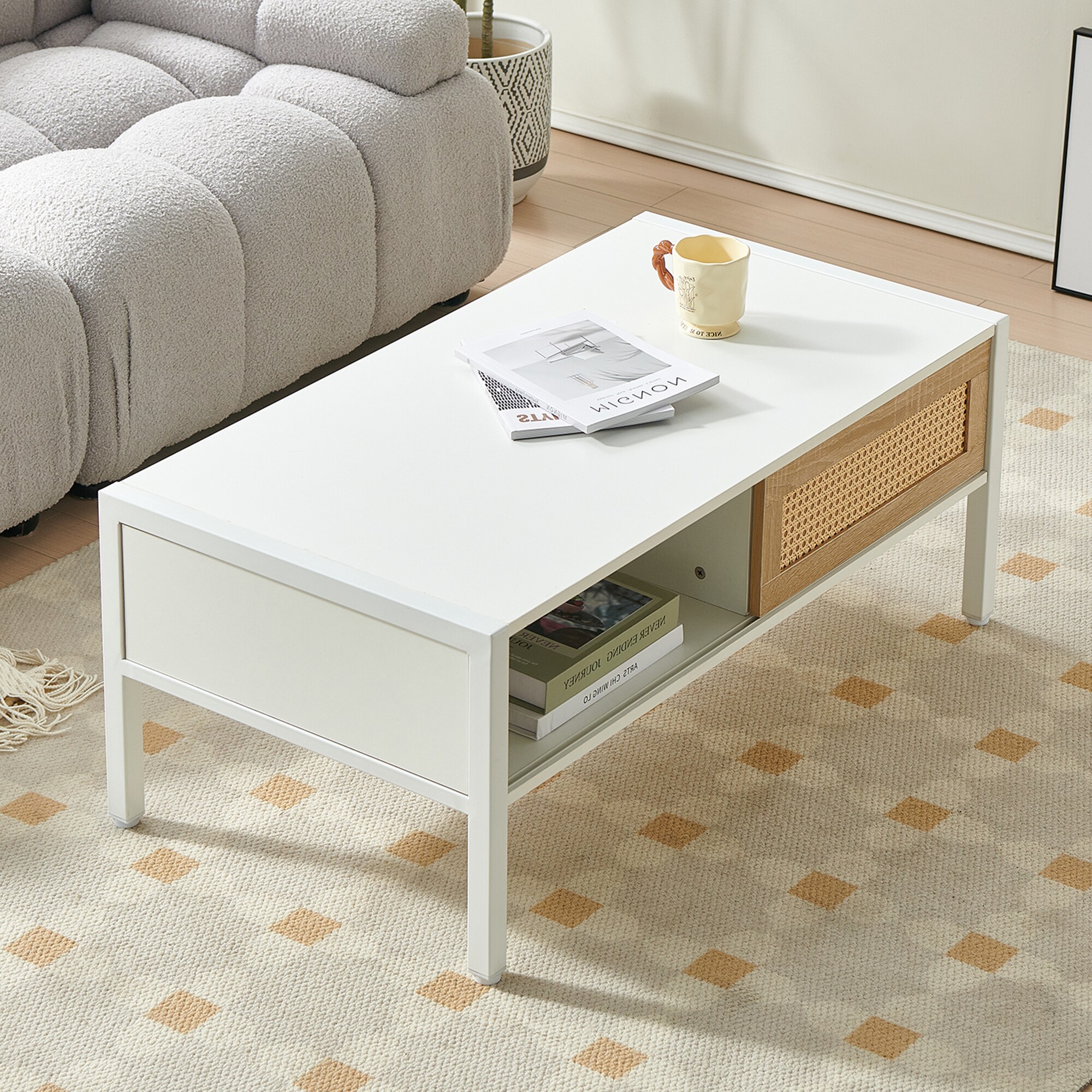 TATAHANCE YD-56CT-WHITE Coffee-Tables - View #2