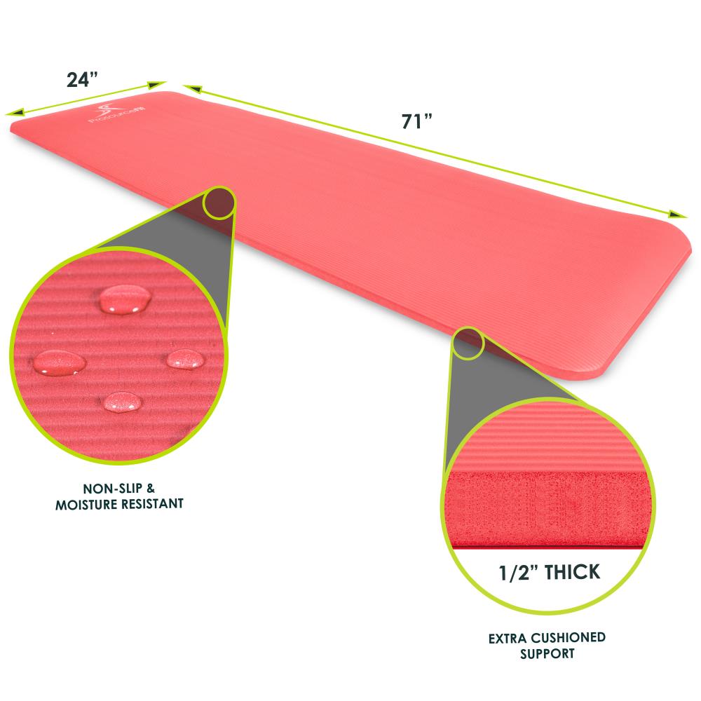 ProsourceFit PS2001RED Yoga-Mats - View #2
