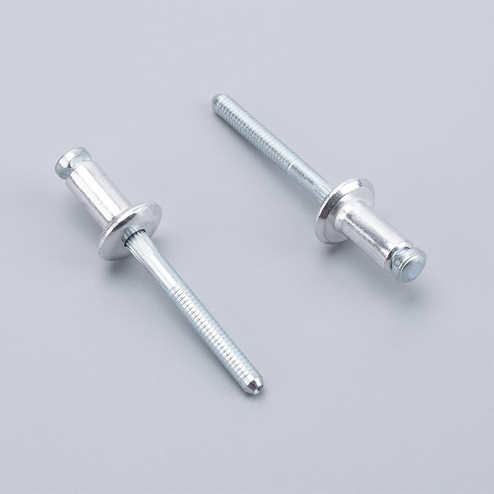 Etokfoks 30 Pack 1 4 in Aluminum Window Regulator Peel Type Rivets 1 32 in to 9 64 in Grip for GM Ford Chrysler #LETRC3YCD