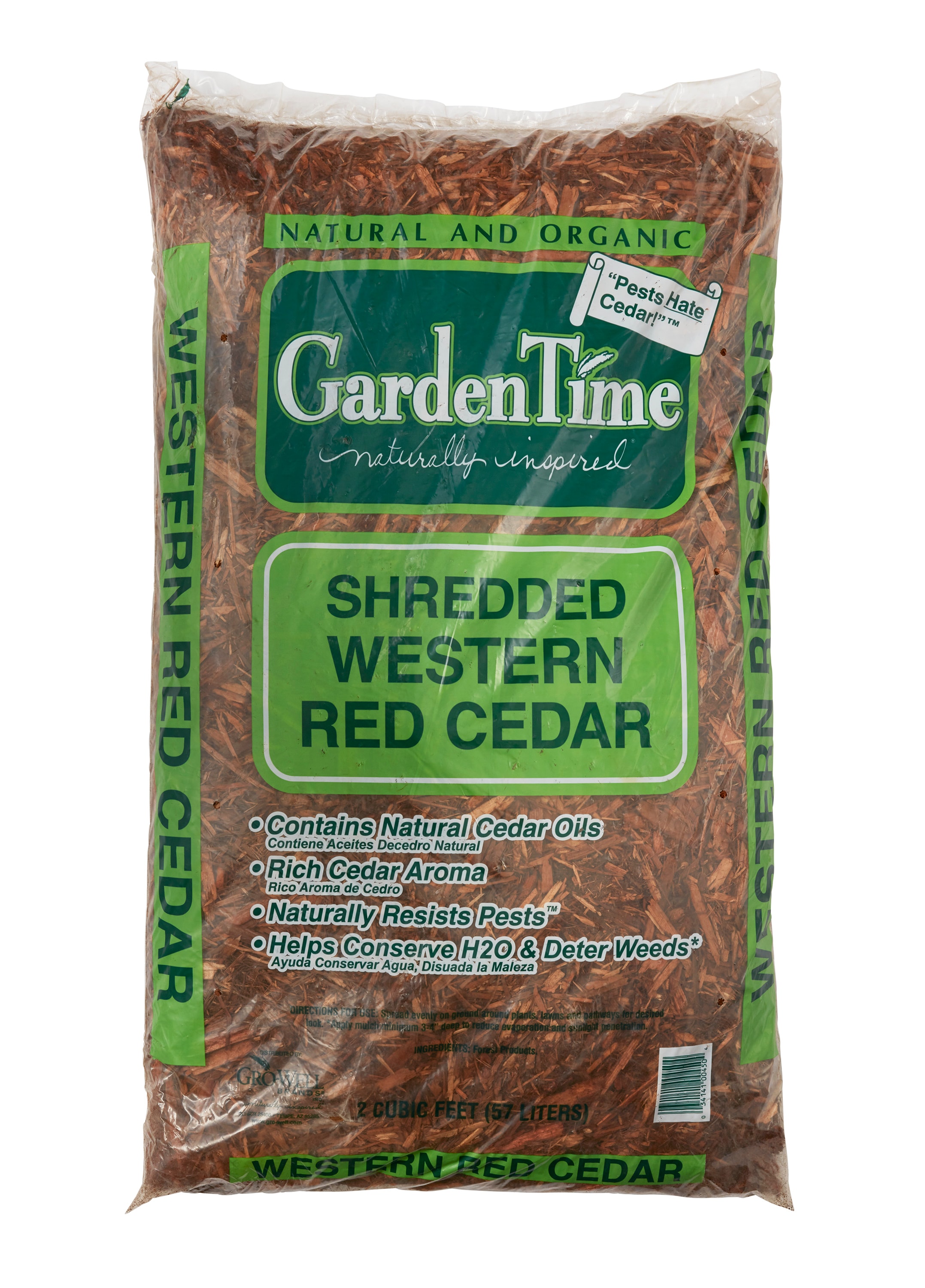 Red Western red cedar Bagged Mulch at