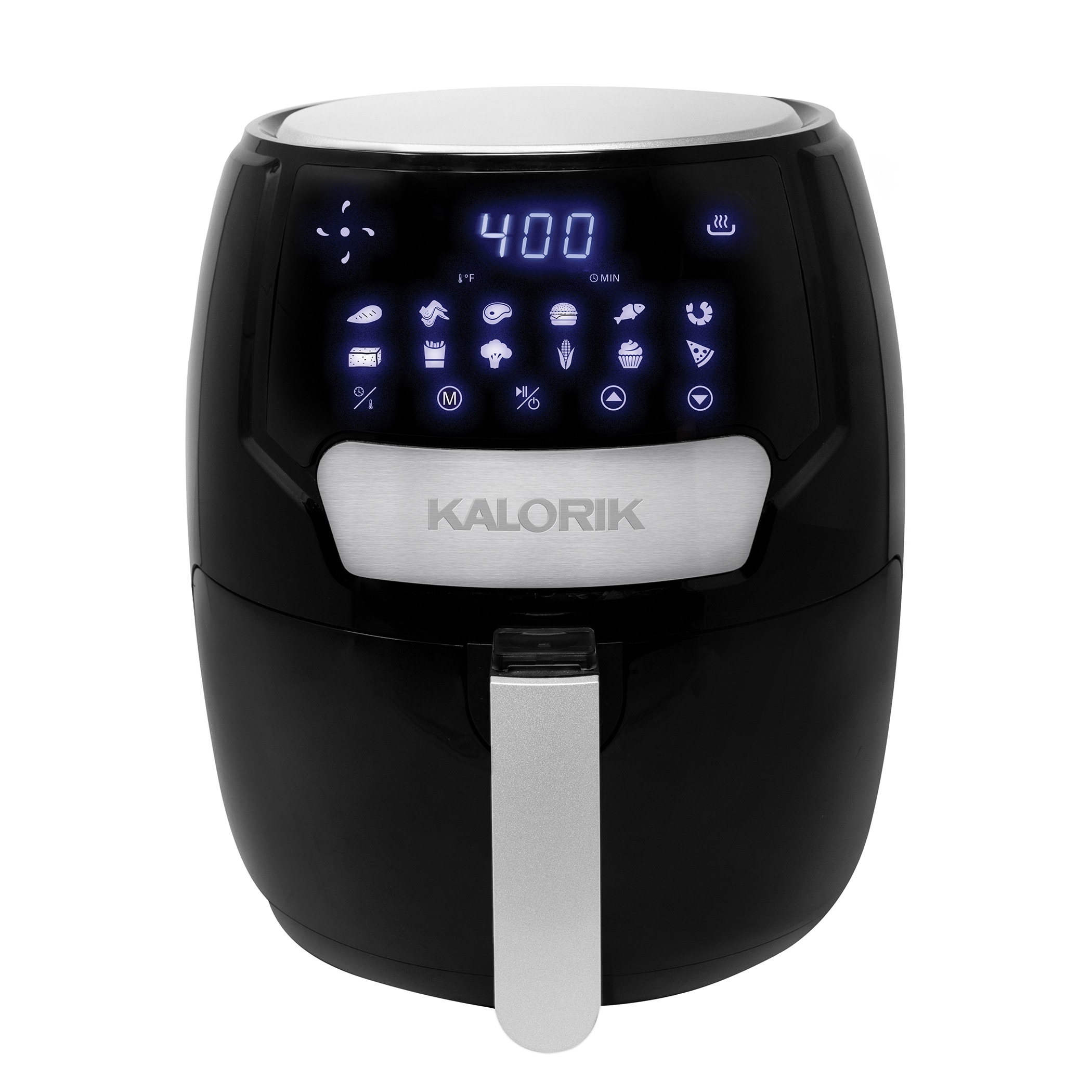Kalorik 4.5-Quart Black Air Fryer - Digital Control, 13 Presets