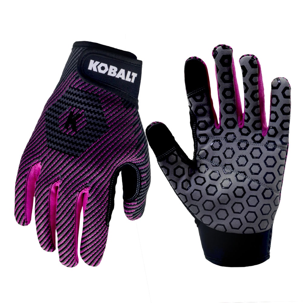Kobalt Medium Synthetic Leather Gloves, (1-Pair) in the Work Gloves  department at