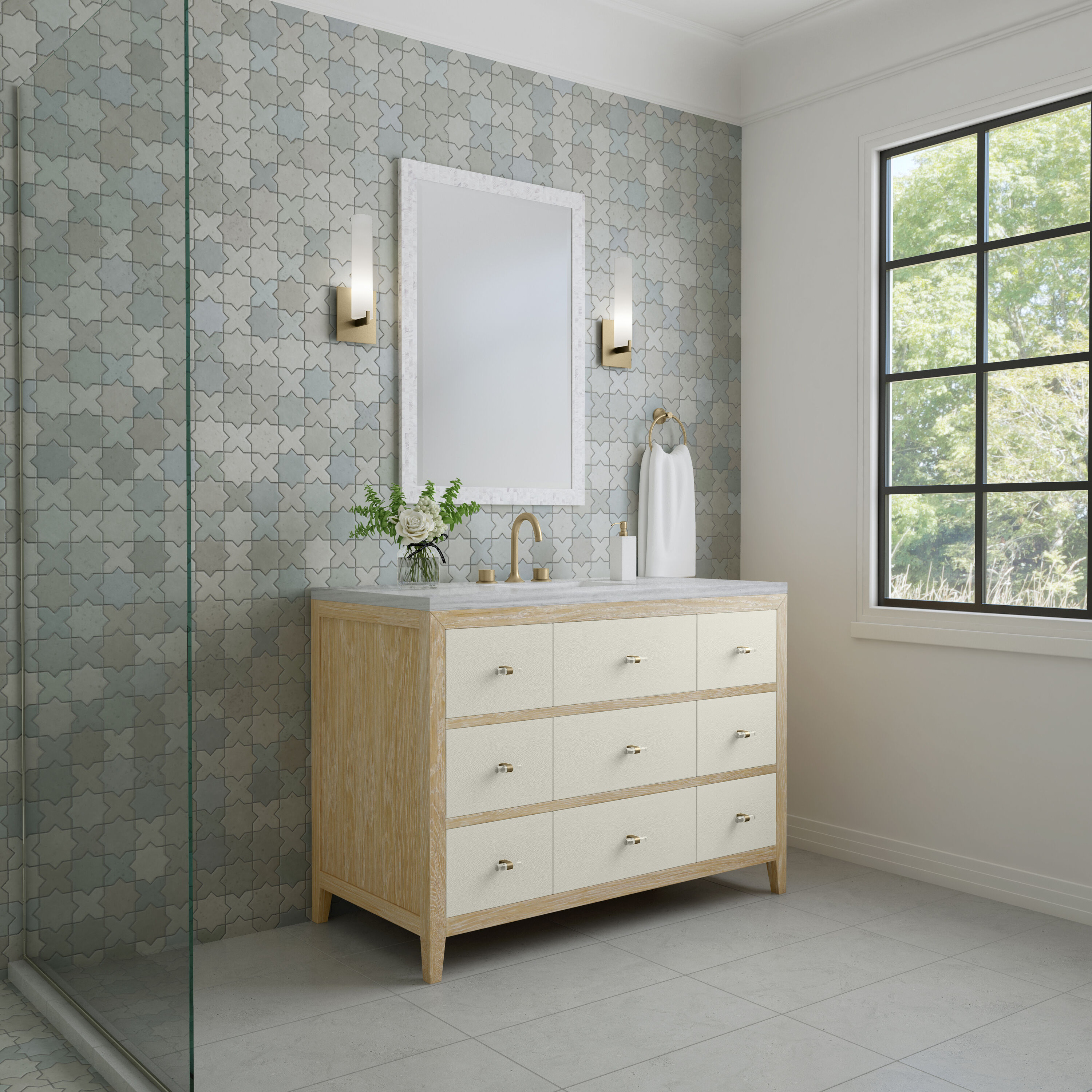 James Martin Vanities D604-V48-SHG-3AF Bath-Vanity-Combo - View #3