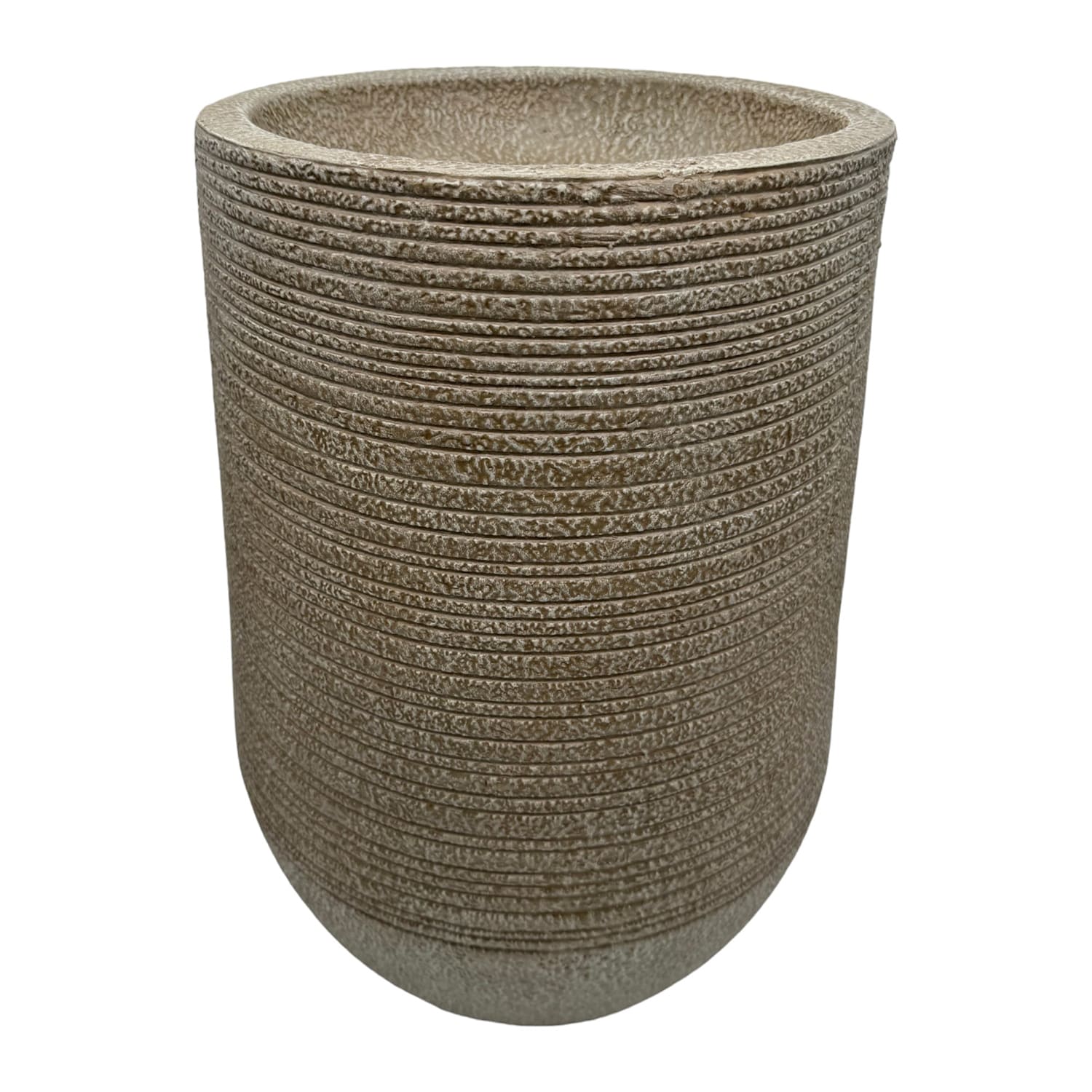 Style Selections 05-1283-34-02 20.25-in H Brown Polypropylene Complete birdbath