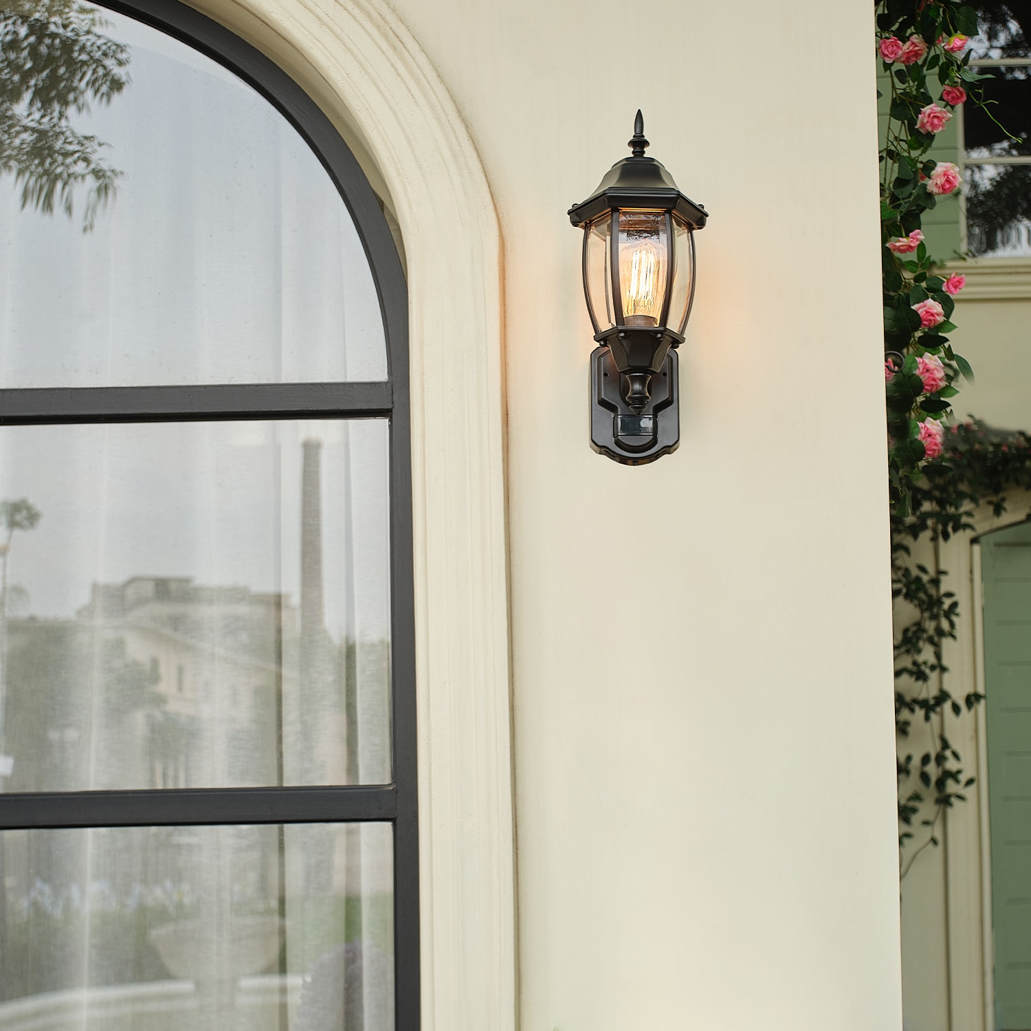 allen + roth SH-4192-BK-A Outdoor-Wall-Lighting - View #7