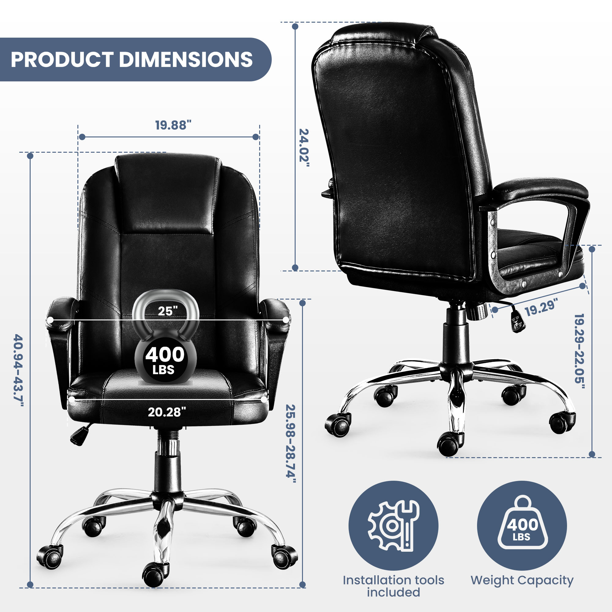 Sumyeg WF-HW66185BL-LA Office-Chairs - View #10
