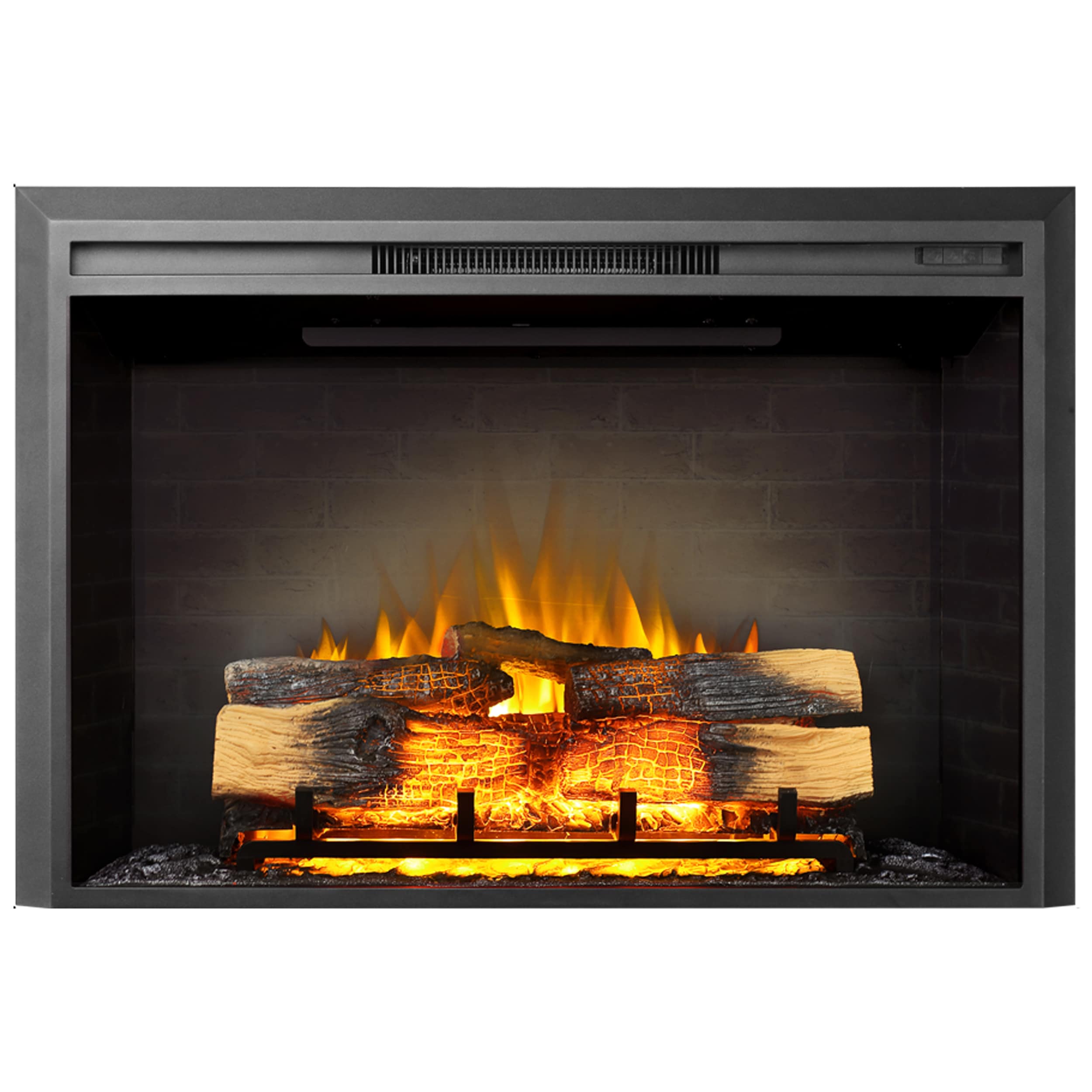 EdenDirect 38.7-in Black Electric Fireplace Insert NLCD041945 Sansujyuku sansujyuku.com