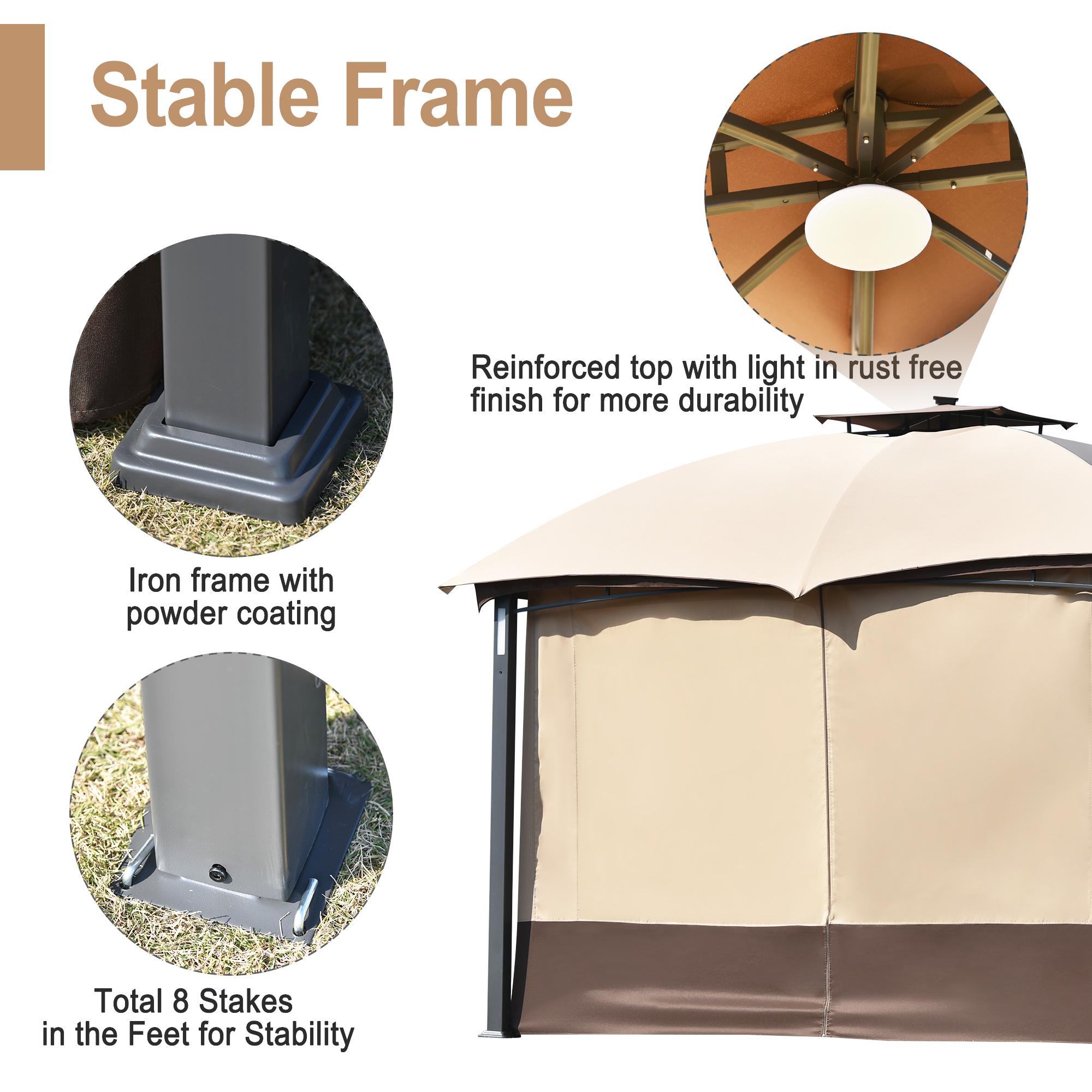 Bayfeve BFTP-194AAA Wood-Resin-Gazebos - View #6