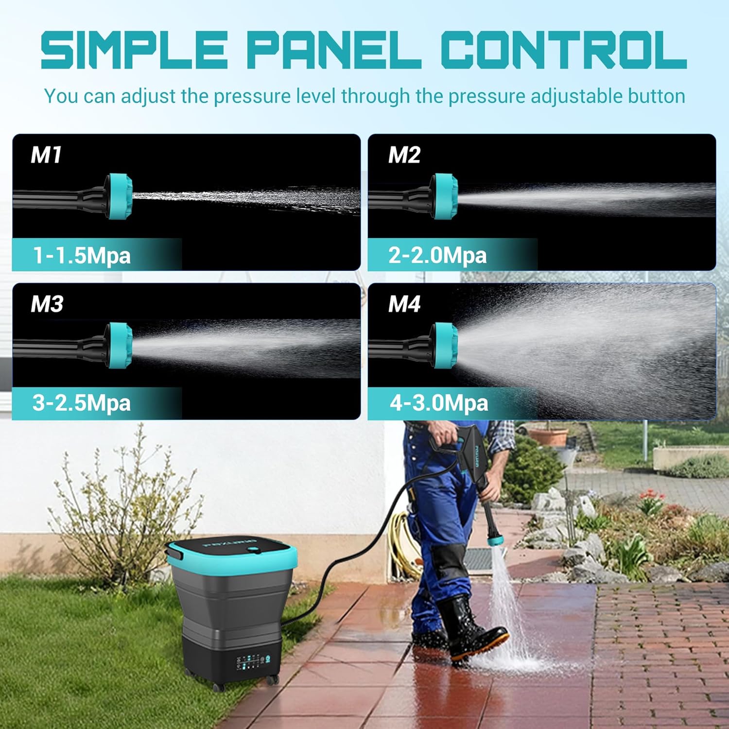 POXURIO 762292137726 Gas-Pressurewashers - View #4
