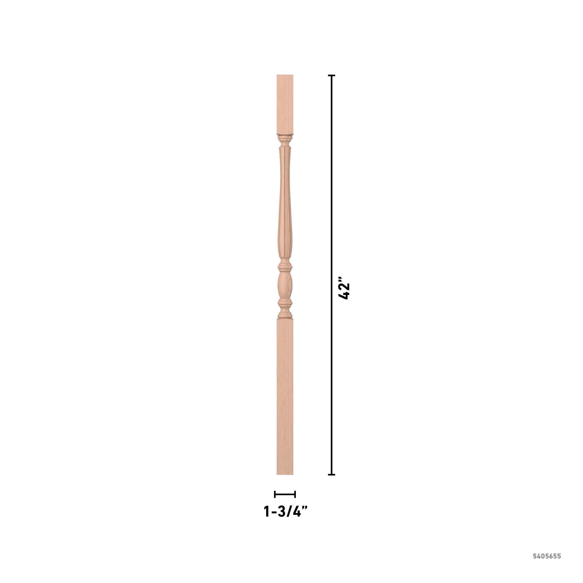 L.J. Smith Stair Systems LJF-2105-HM 42 Interior-Stairpart-Balusters - View #4