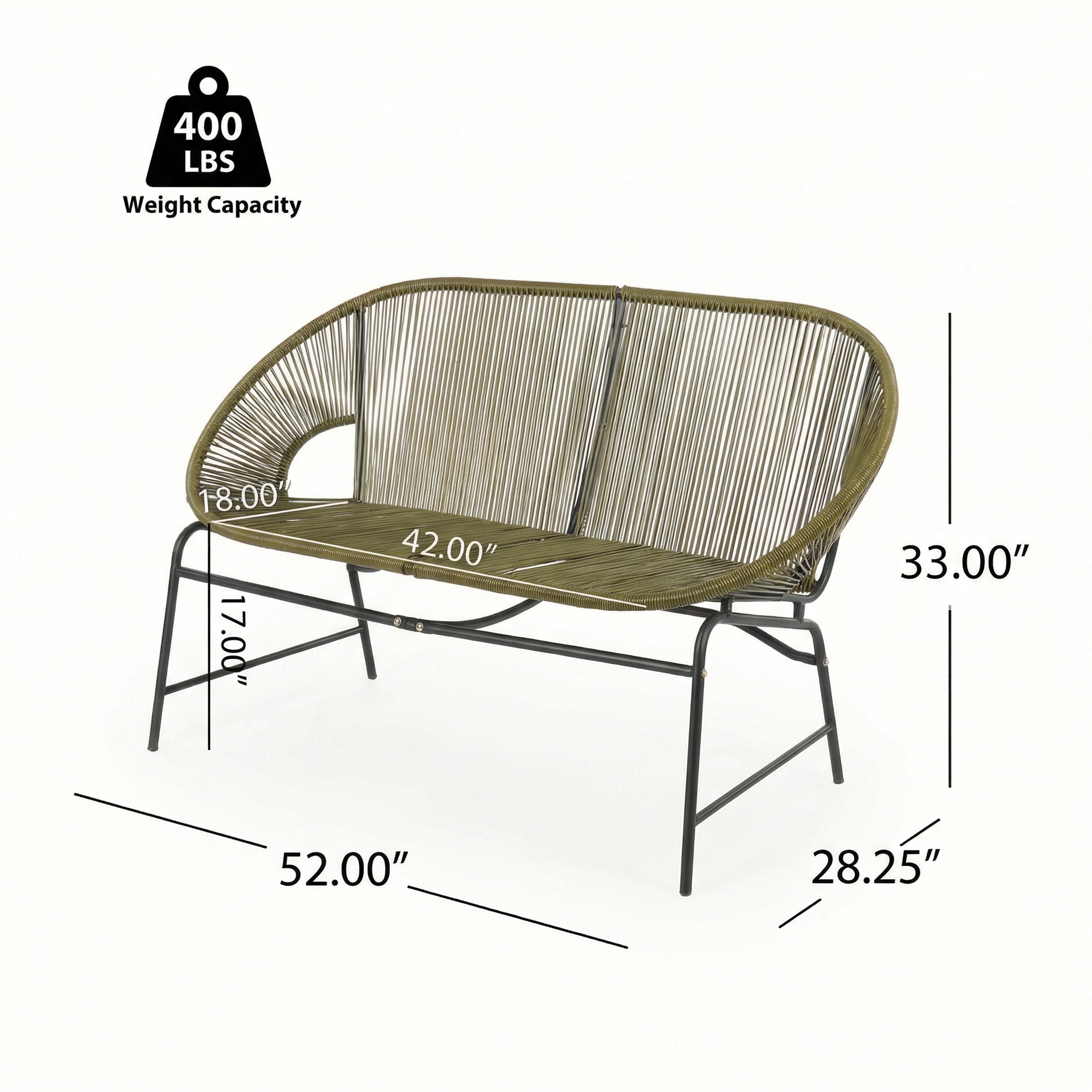 Christopher Knight Home 324244 Patio-Sofas-Daybeds - View #7