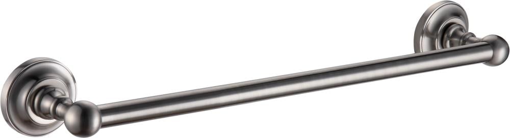 Paradise Bathworks 63128 Elysium 18-in Satin nickel Wall mount Single Towel Bar